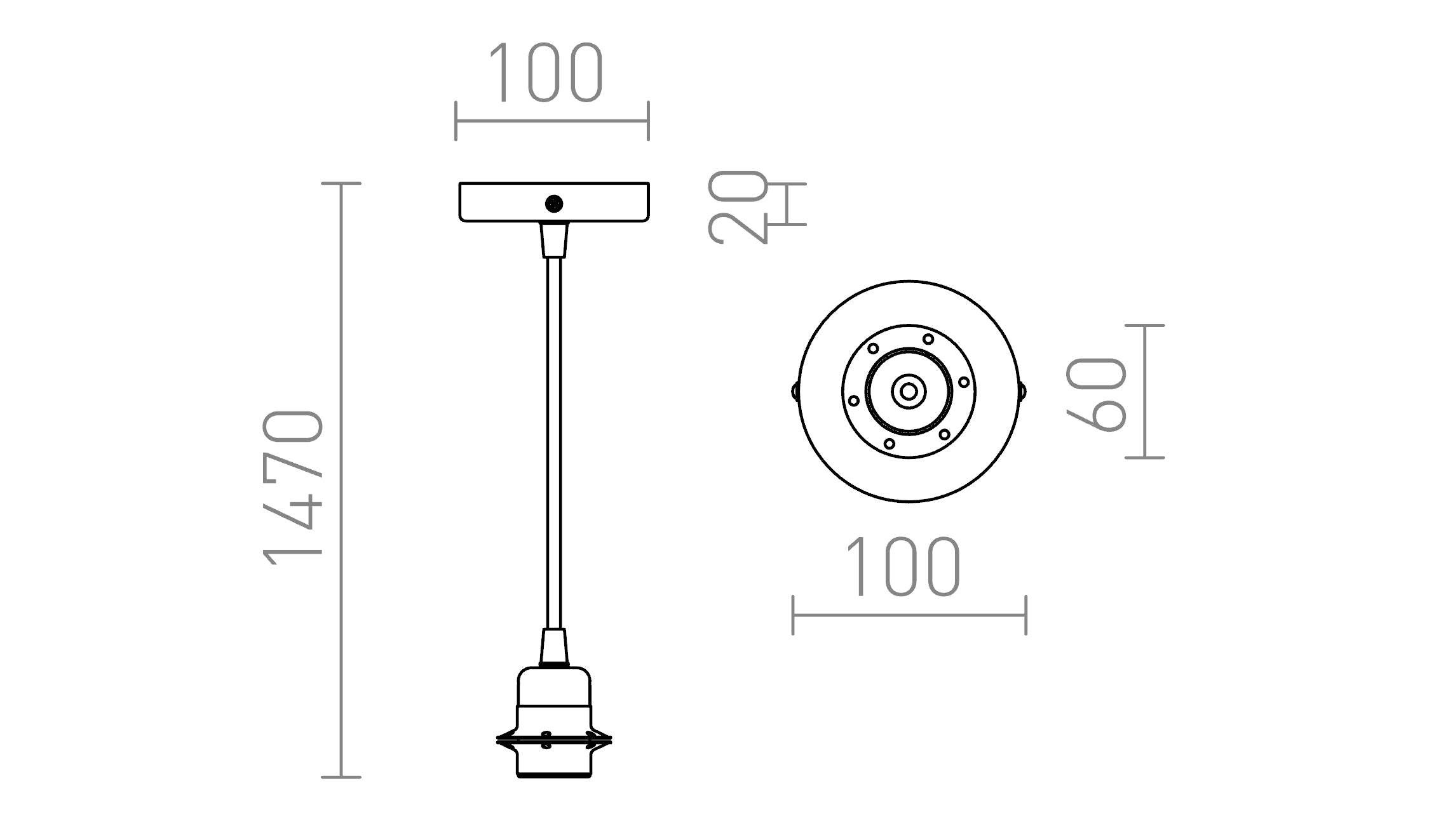 ELISA serie a sospensione BR+CN+PR - Product sketch