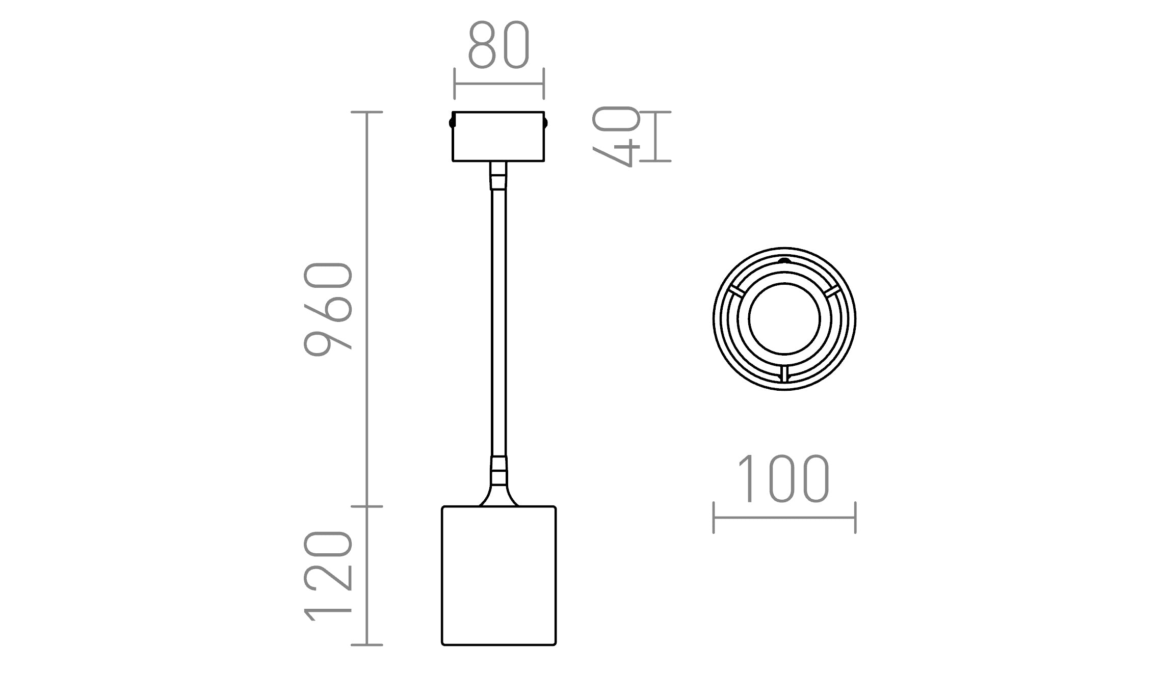 LOYD LED I - Schéma produktu