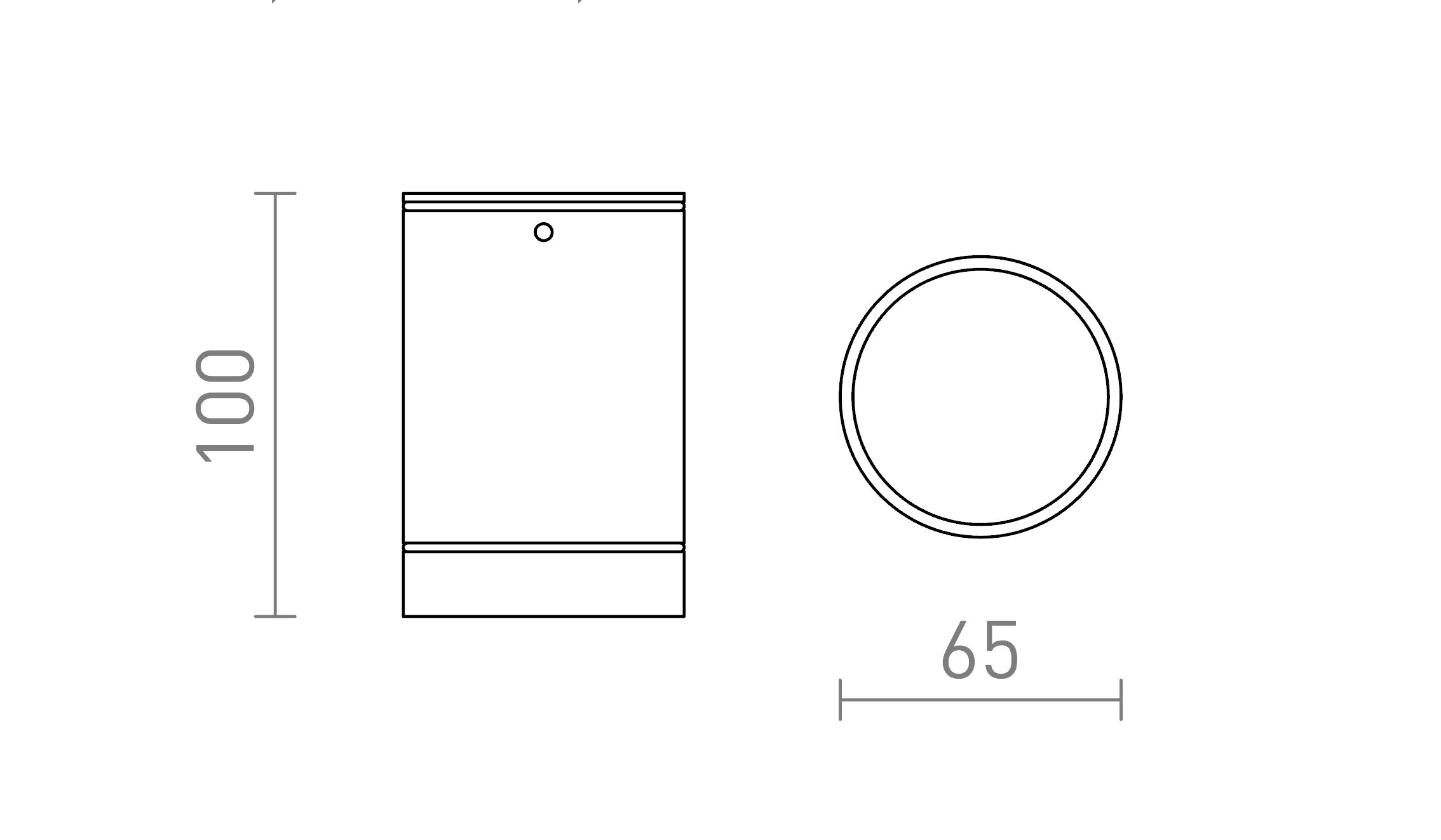 SAMMY stropna lampa - Product sketch