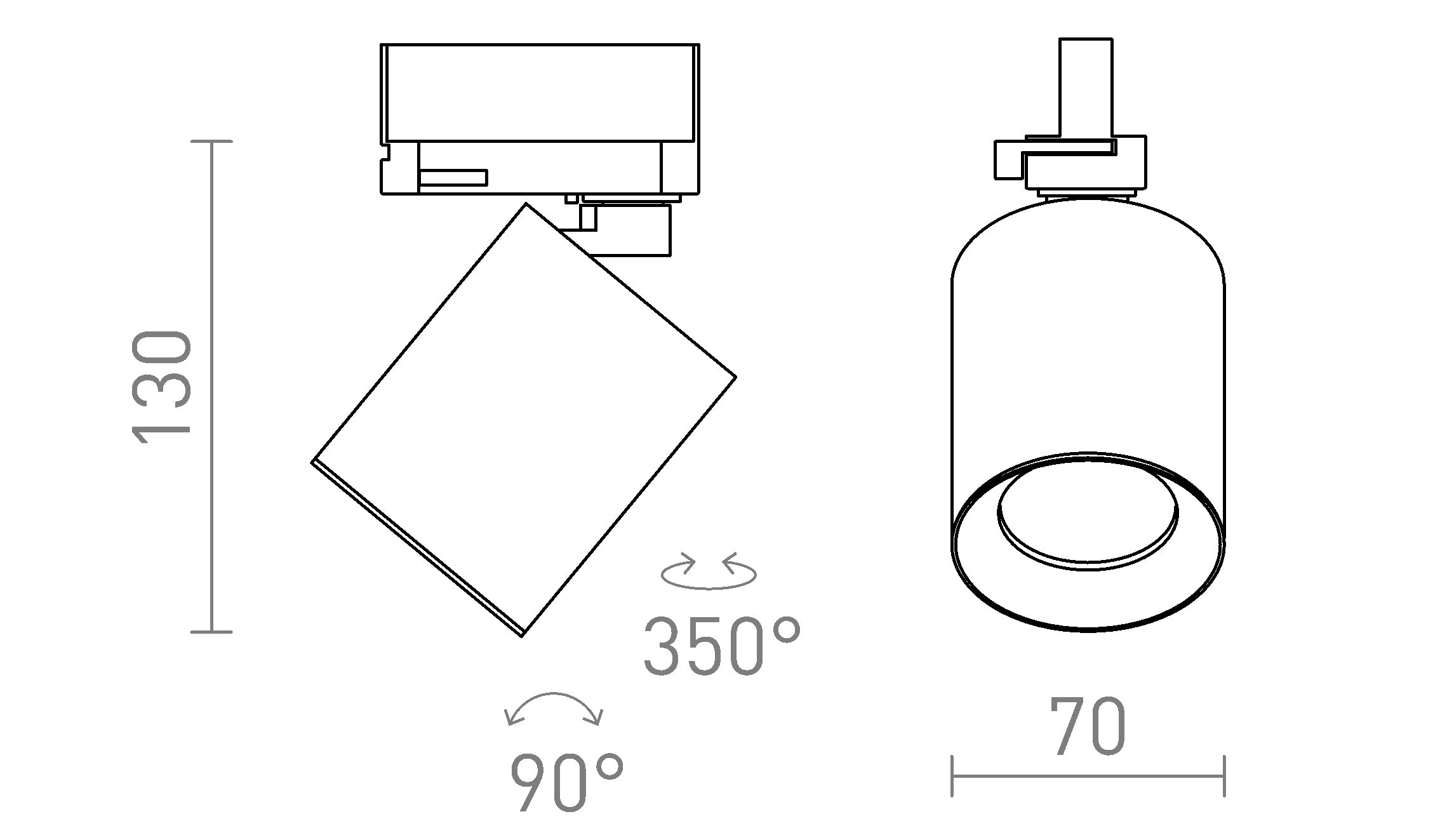 DARIO 3-vaihekiskolle - Product sketch