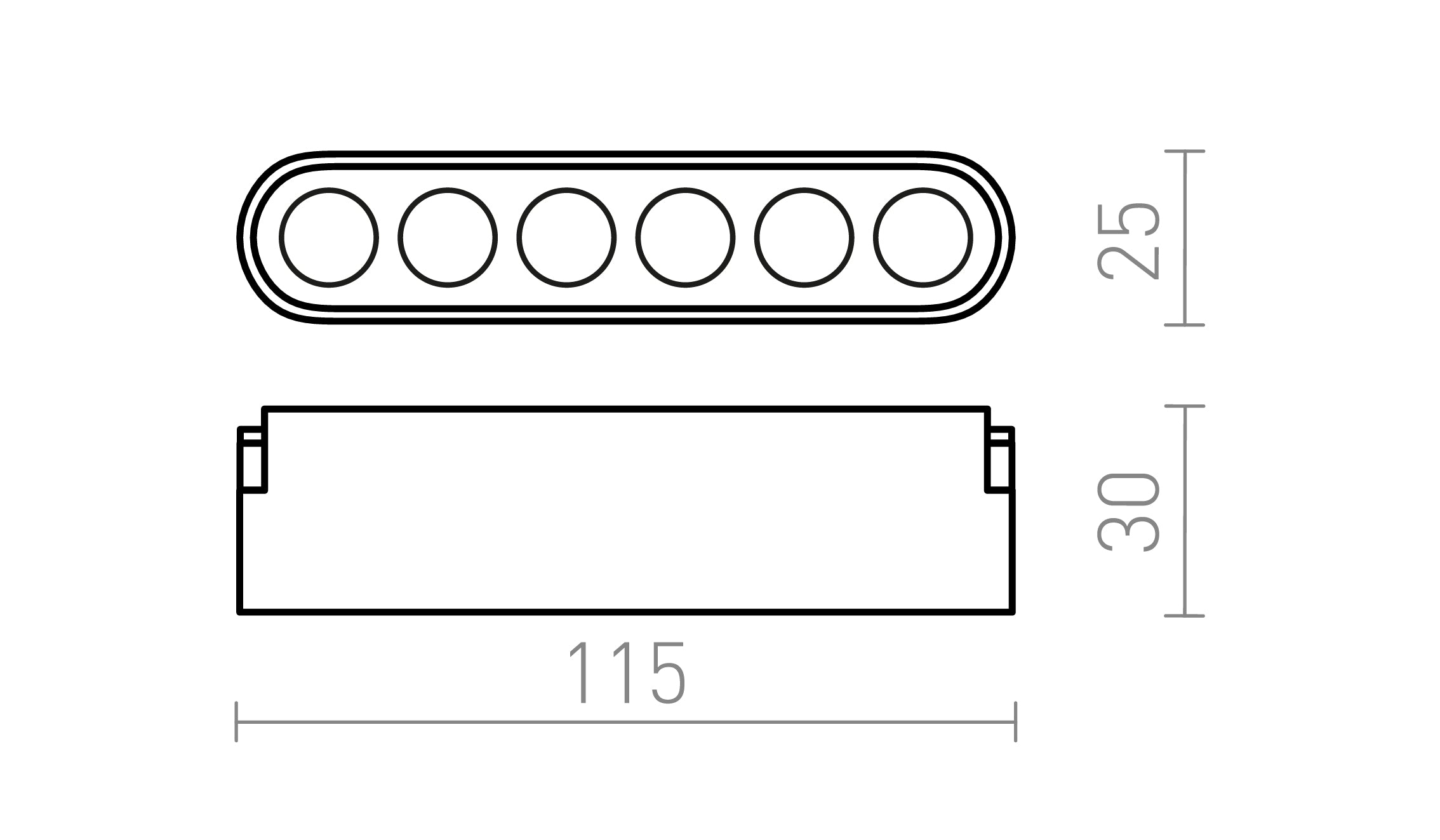 OXANA 11 pentru sistemul VEGA/WAVE - Product sketch