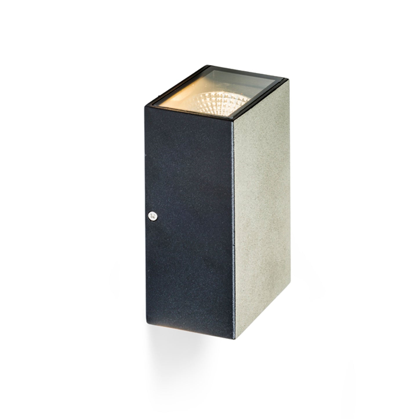 RENDL Outlet DIXIE 10x16 wall black 230V LED 2x5W 84° IP54 3000K R10353 1