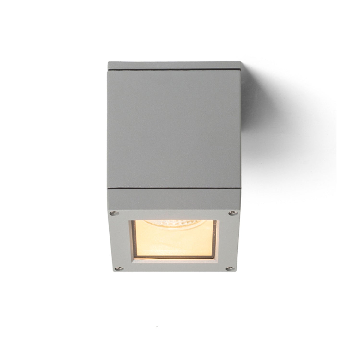 RENDL outdoor lamp QUADRA M ceiling silver grey 230V LED E27 8W IP54 R10386 3
