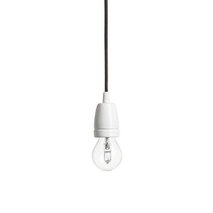 RENDL shades, shade bases, pendent sets FABIO pendant set black porcelain 230V LED E27 15W R10618 7