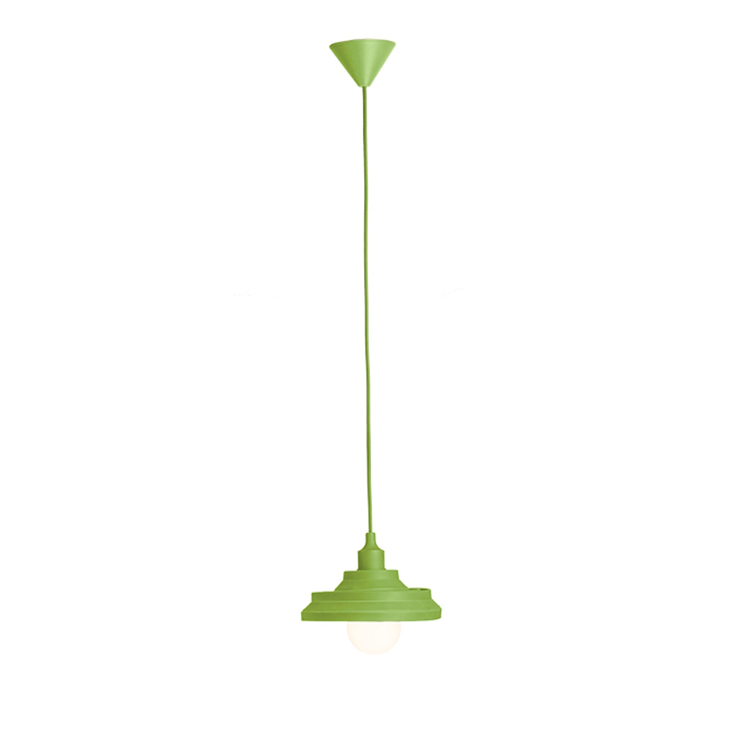 RENDL Outlet AMICI silicone pendant green 230V LED E27 15W R10620 6