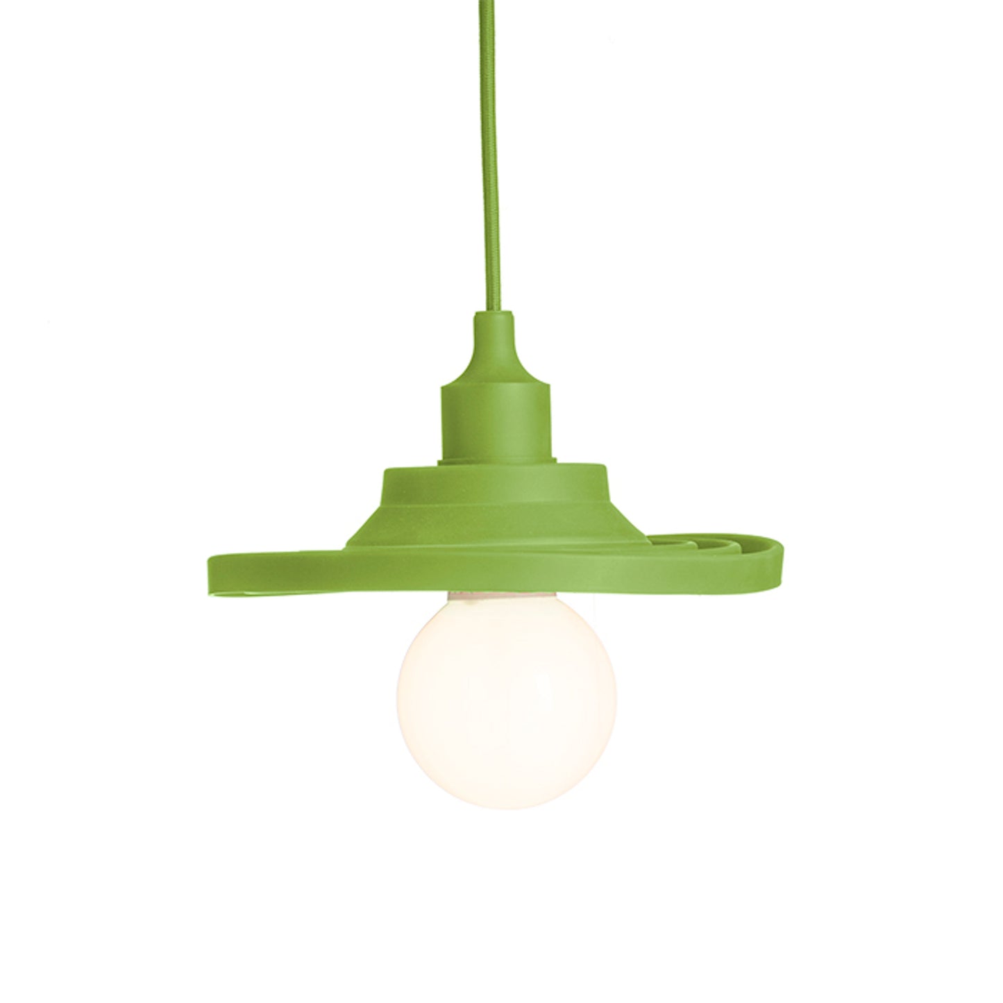 RENDL Outlet AMICI silicone pendant green 230V LED E27 15W R10620 7