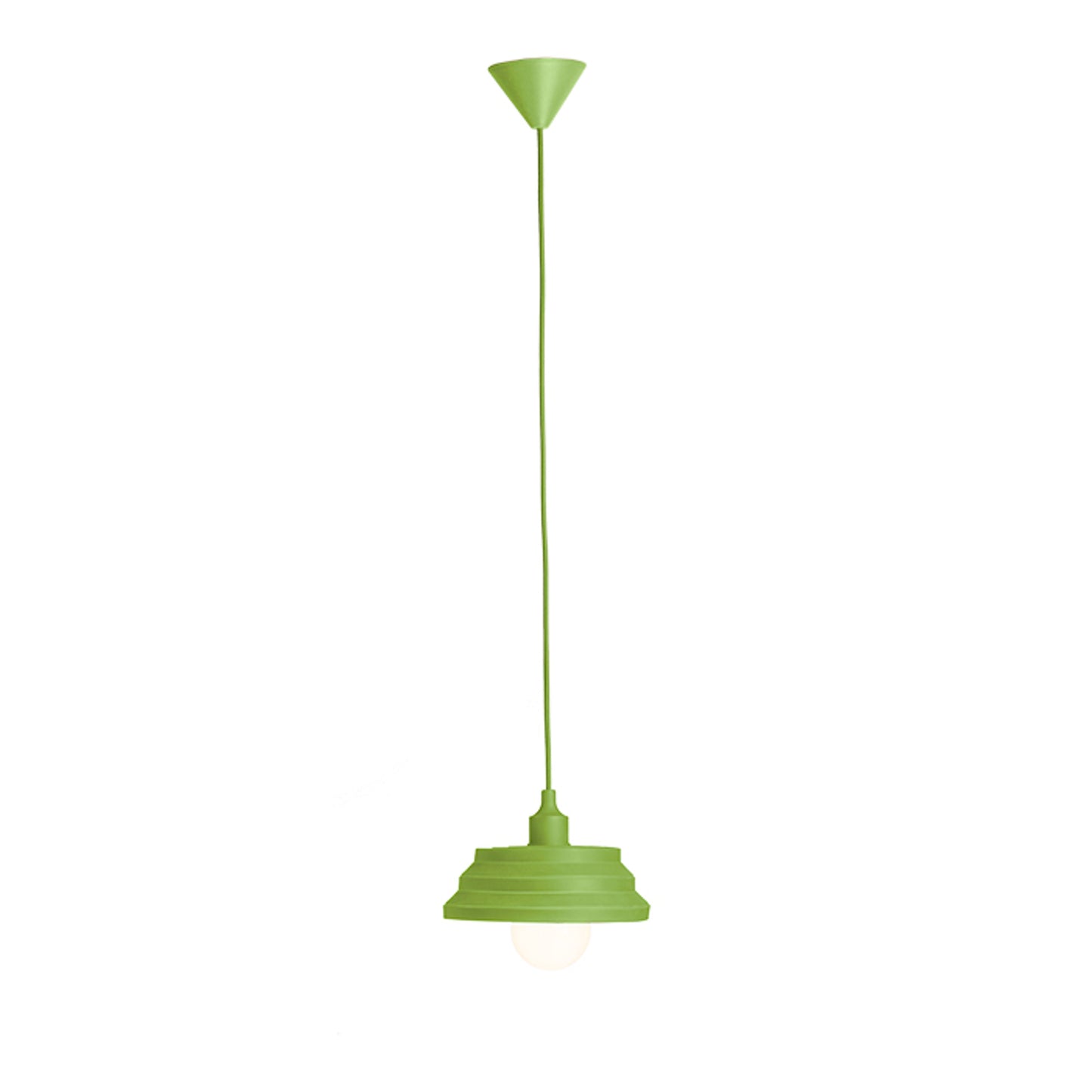 RENDL Outlet AMICI silicone pendant green 230V LED E27 15W R10620 8