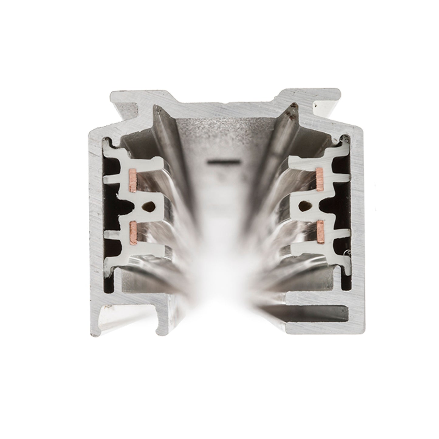 RENDL 3-circuit track system EUTRAC 3m 3-circuit track white 230V R11303 5