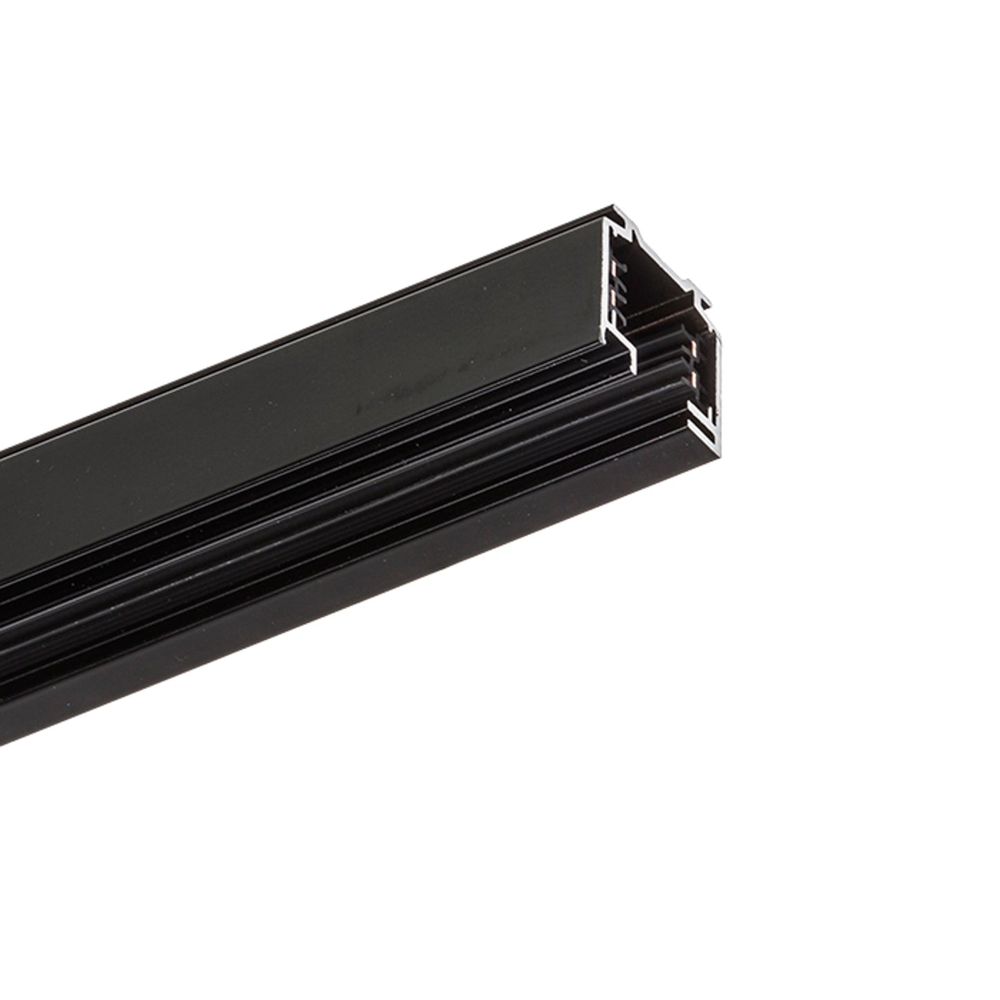 RENDL 3-circuit track system EUTRAC 3m 3-circuit track black 230V R11304 1