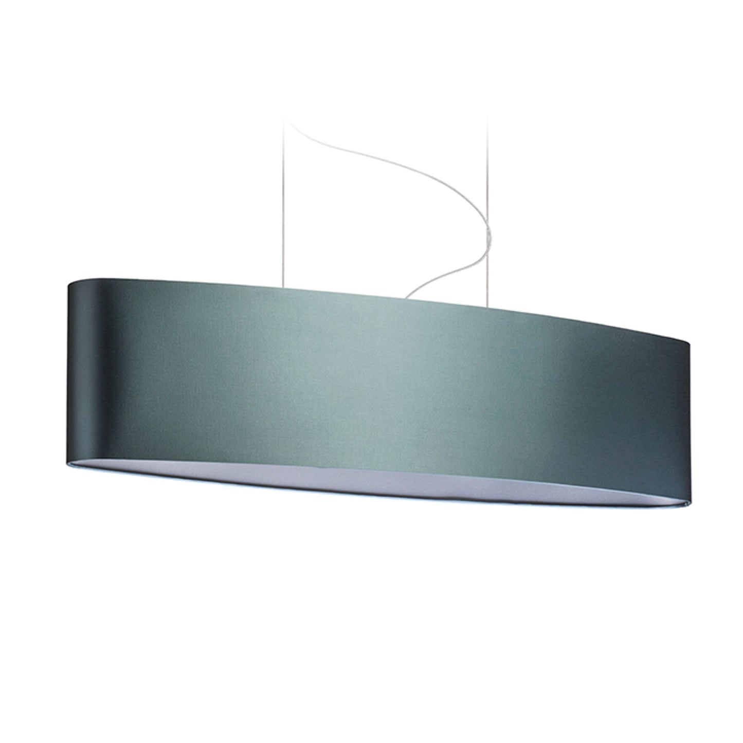 RENDL shades, shade bases, pendent sets CASUAL 90/22 shade Monaco petrol blue/silver PVC max. 23W R11583 1