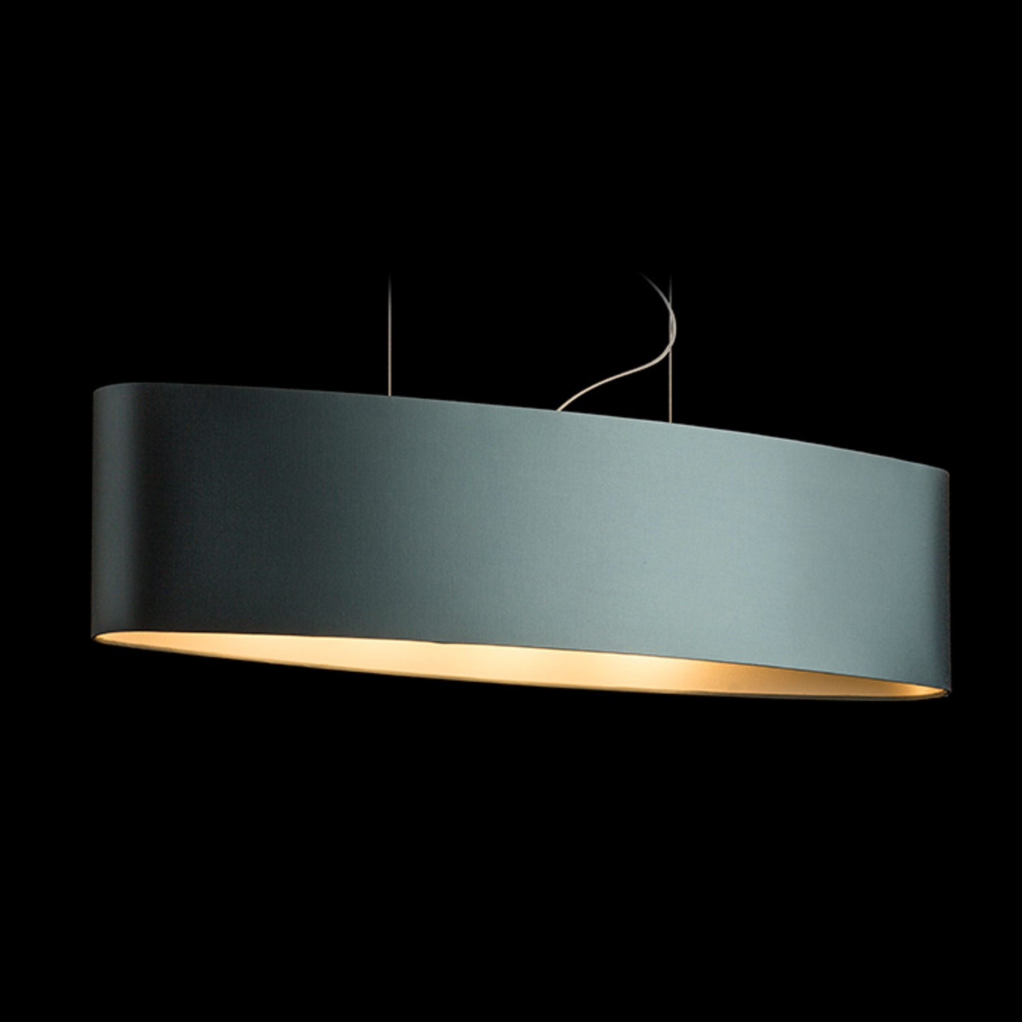 RENDL shades, shade bases, pendent sets CASUAL 90/22 shade Monaco petrol blue/silver PVC max. 23W R11583 4