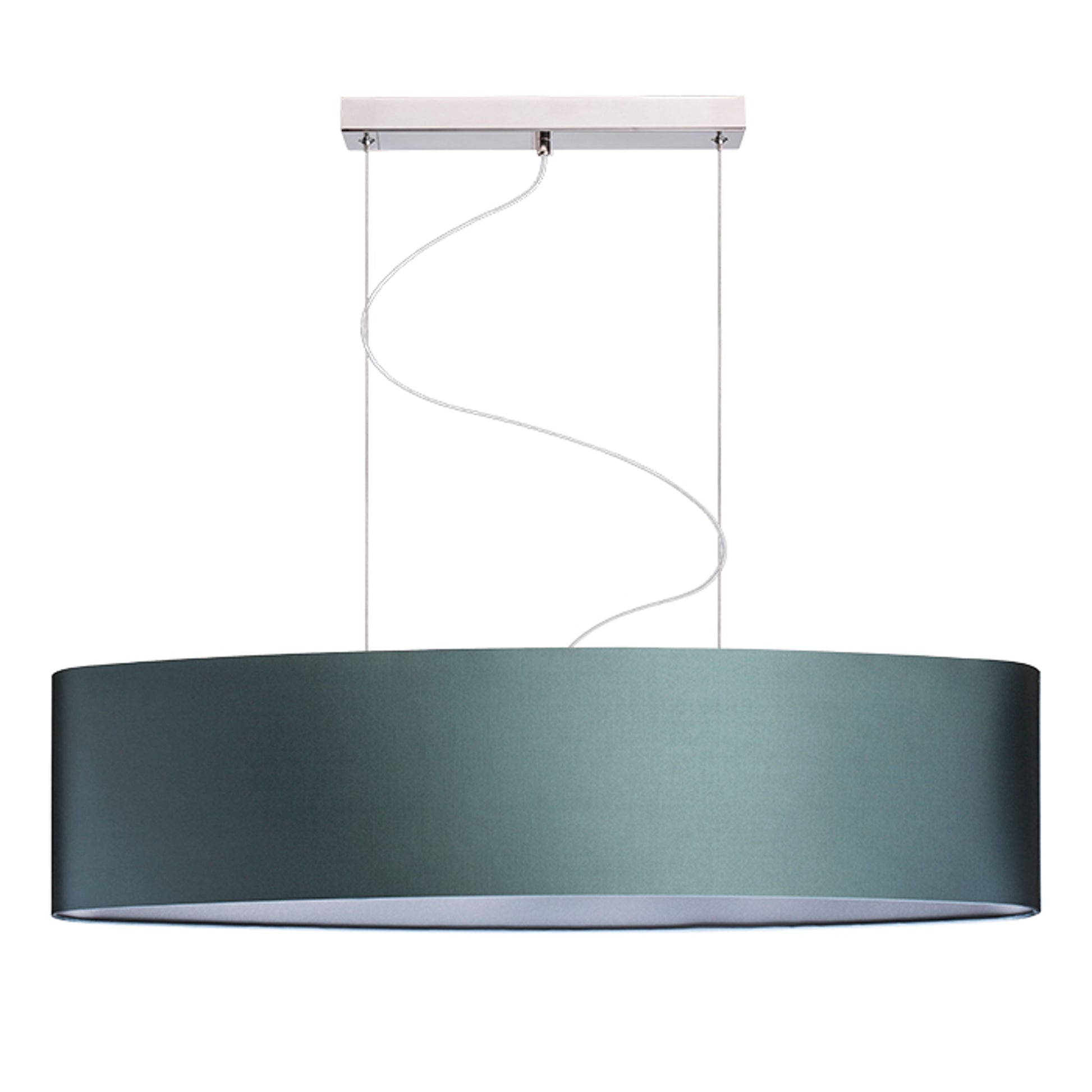 RENDL shades, shade bases, pendent sets CASUAL 90/22 shade  Monaco petrol blue/silver PVC  max. 23W R11583 5
