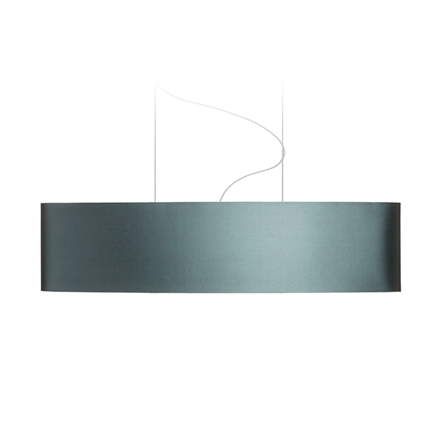 RENDL shades, shade bases, pendent sets CASUAL 90/22 shade  Monaco petrol blue/silver PVC  max. 23W R11583 8