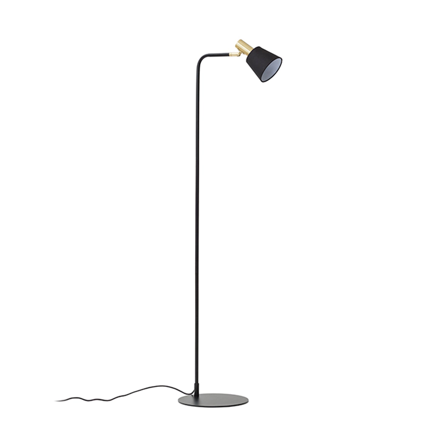 RENDL floor lamp ICAR floor black/gold 230V LED E27 11W R12419 5
