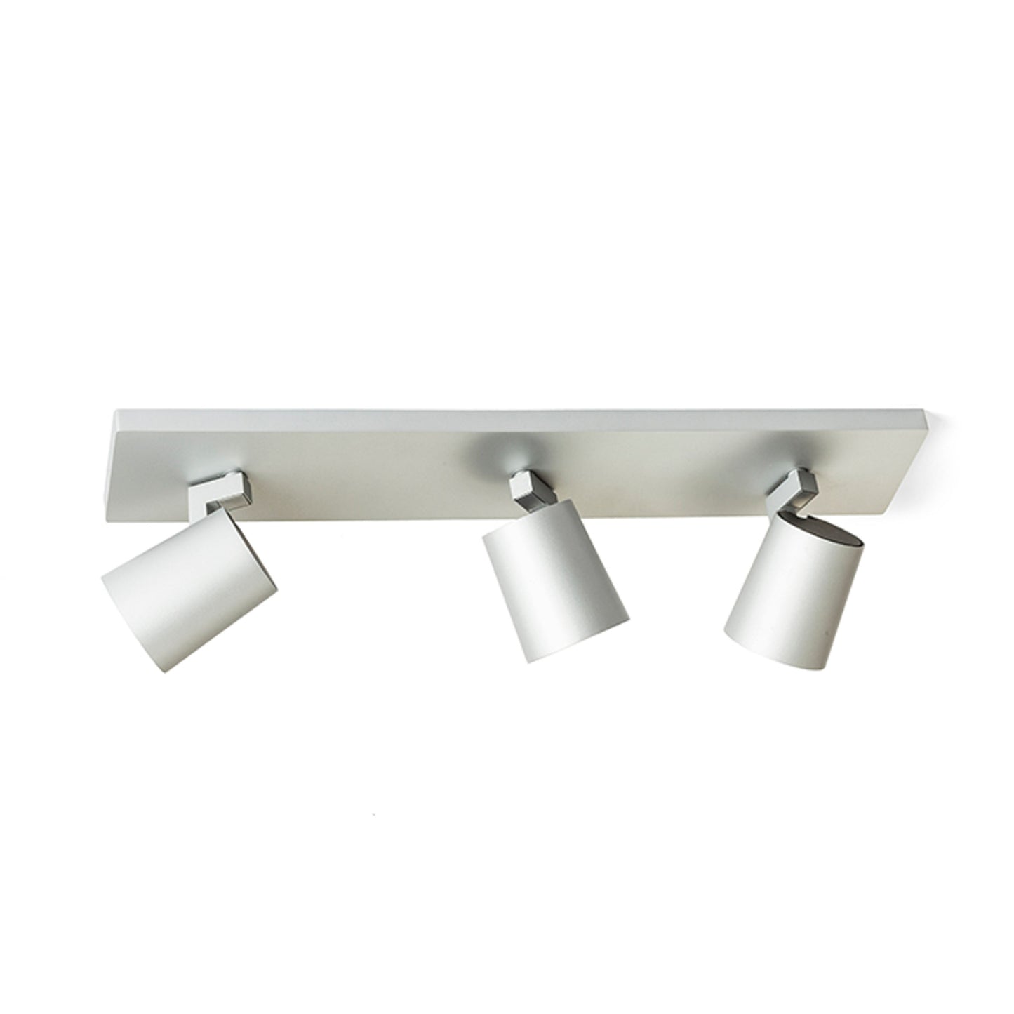 RENDL spotlight KENNY III surface mounted brushed aluminum/black 230V LED GU10 3x8W R12919 2