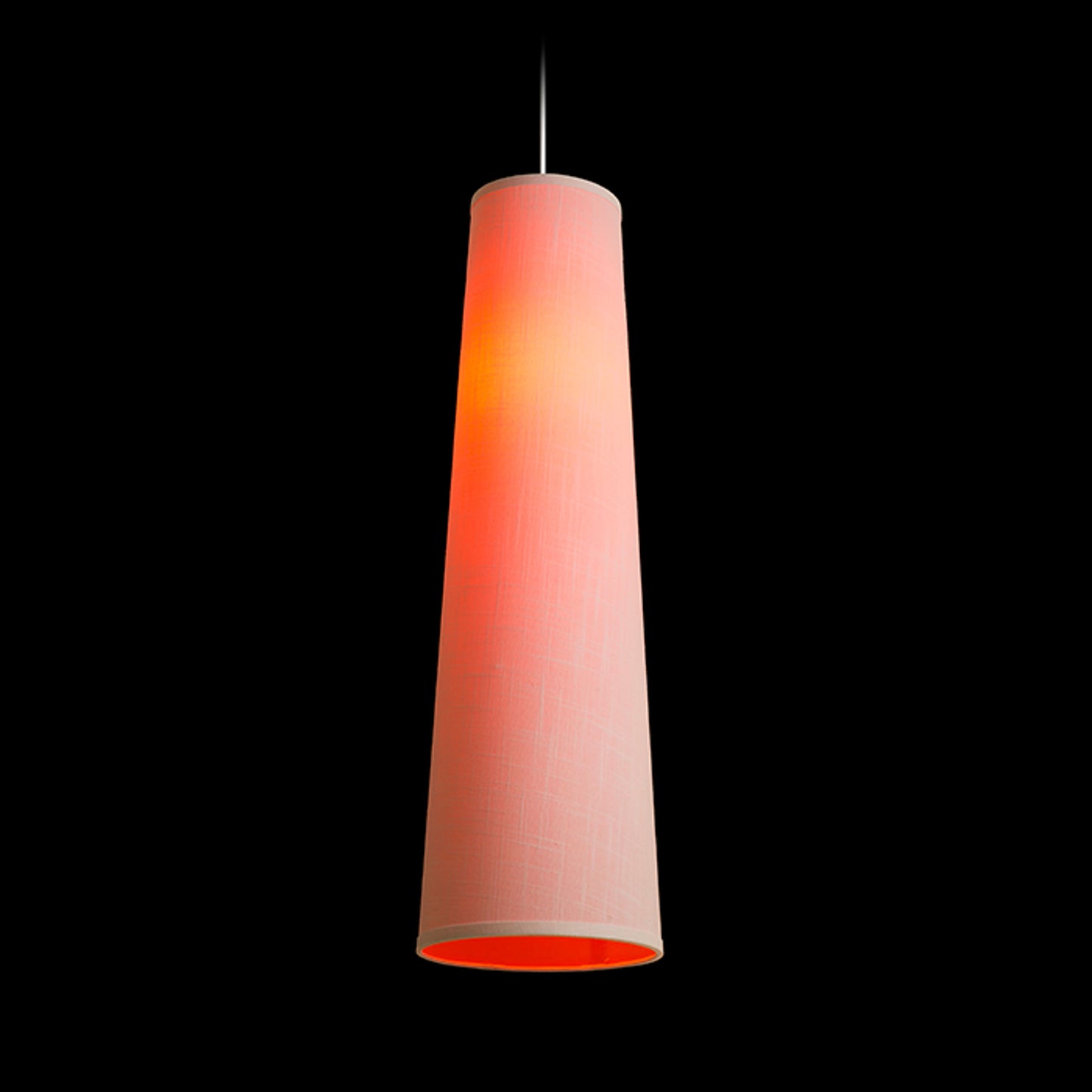 RENDL Outlet ESME 76 pendant white/orange 230V LED E27 15W R13276 3