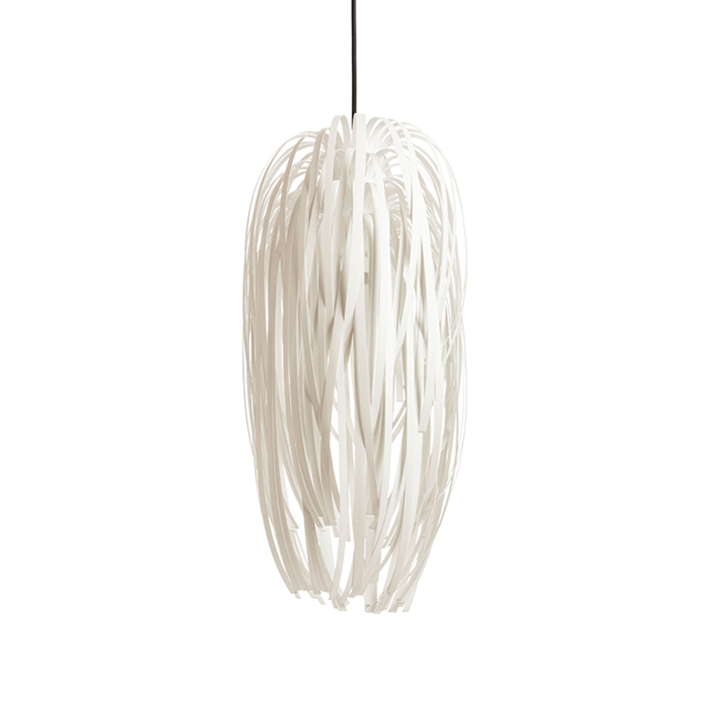 RENDL Outlet ZALA pendant white PVC/black 230V LED E27 11W R13315 2