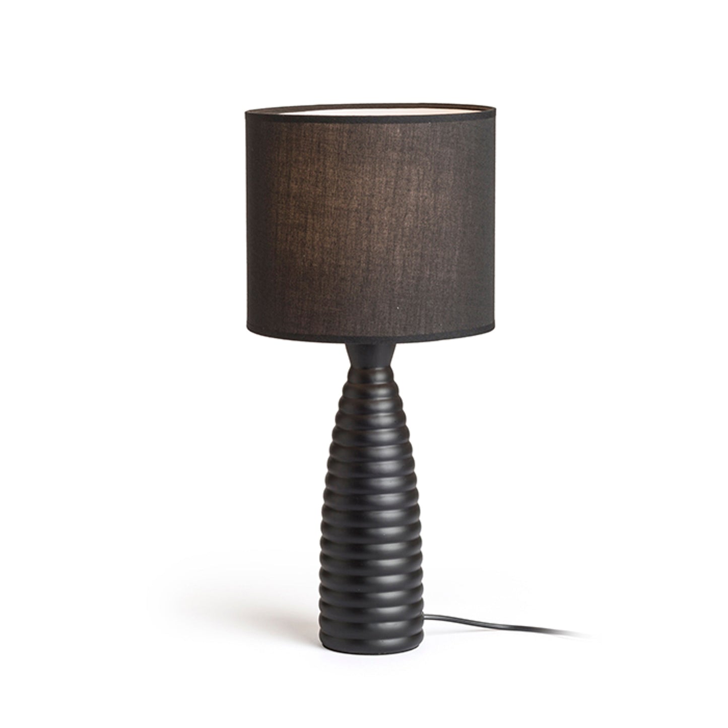 RENDL table lamp LAURA table black 230V LED E27 15W R13325 2