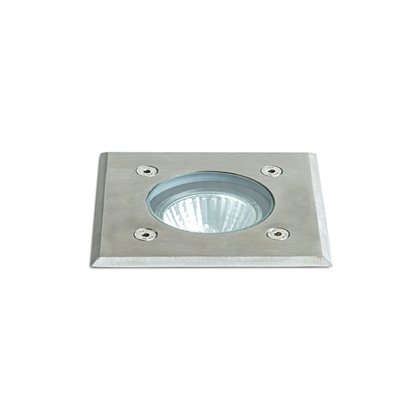 RENDL outdoor lamp ORBU SQ 10 recessed stainless steel 230V LED GU10 15W IP67 R13439 2