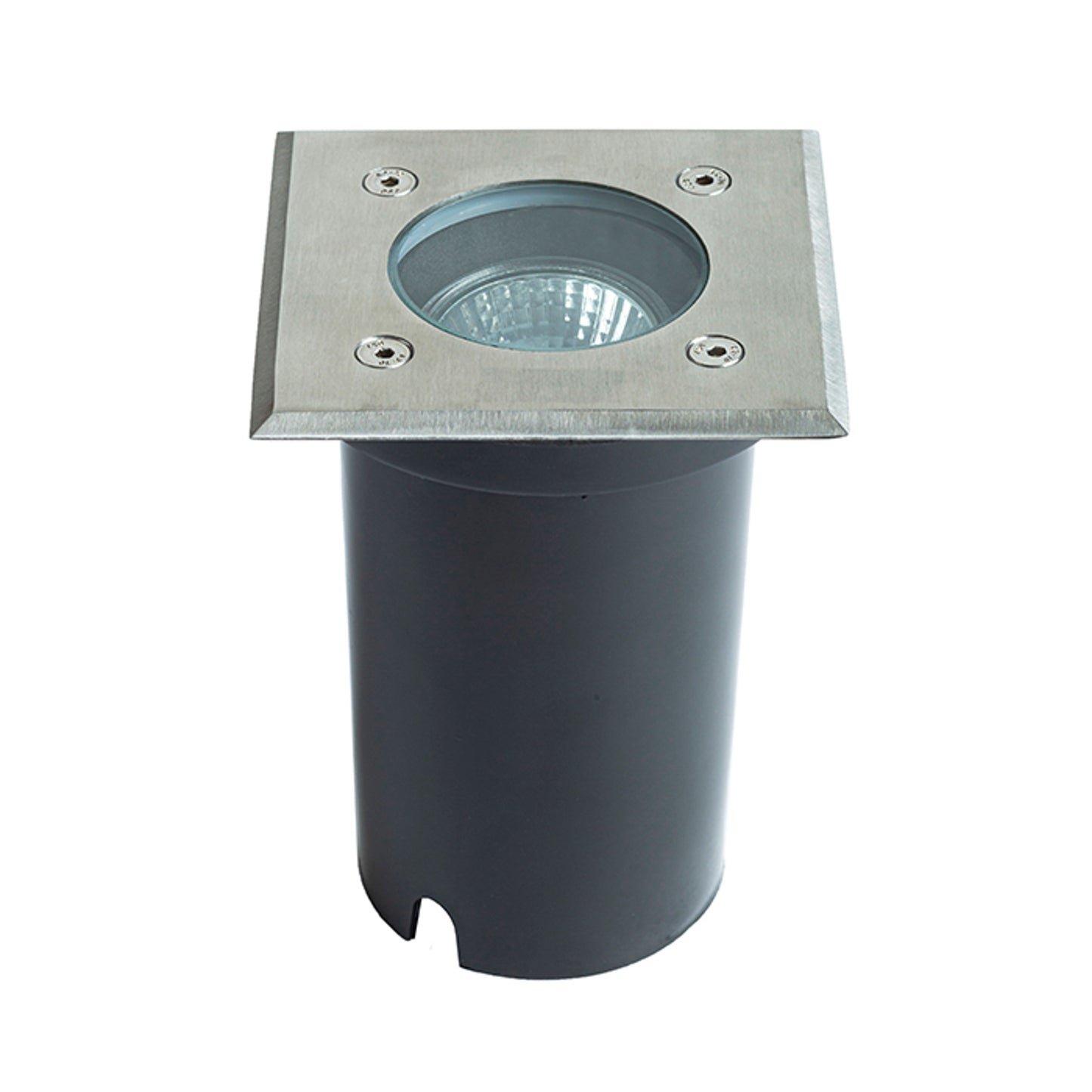 RENDL outdoor lamp ORBU SQ 10 recessed stainless steel 230V LED GU10 15W IP67 R13439 6