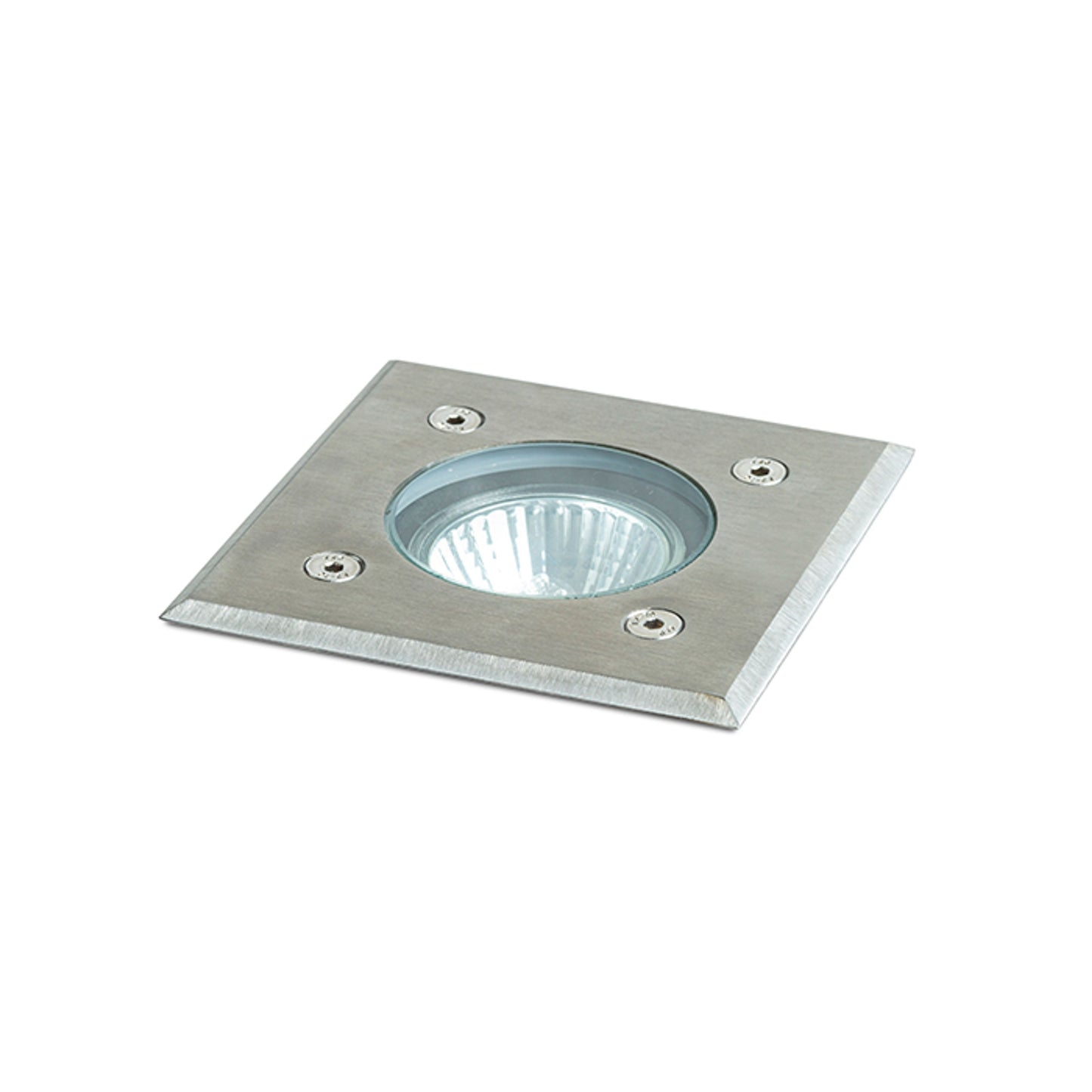 RENDL outdoor lamp ORBU SQ 10 recessed stainless steel 230V LED GU10 15W IP67 R13439 7