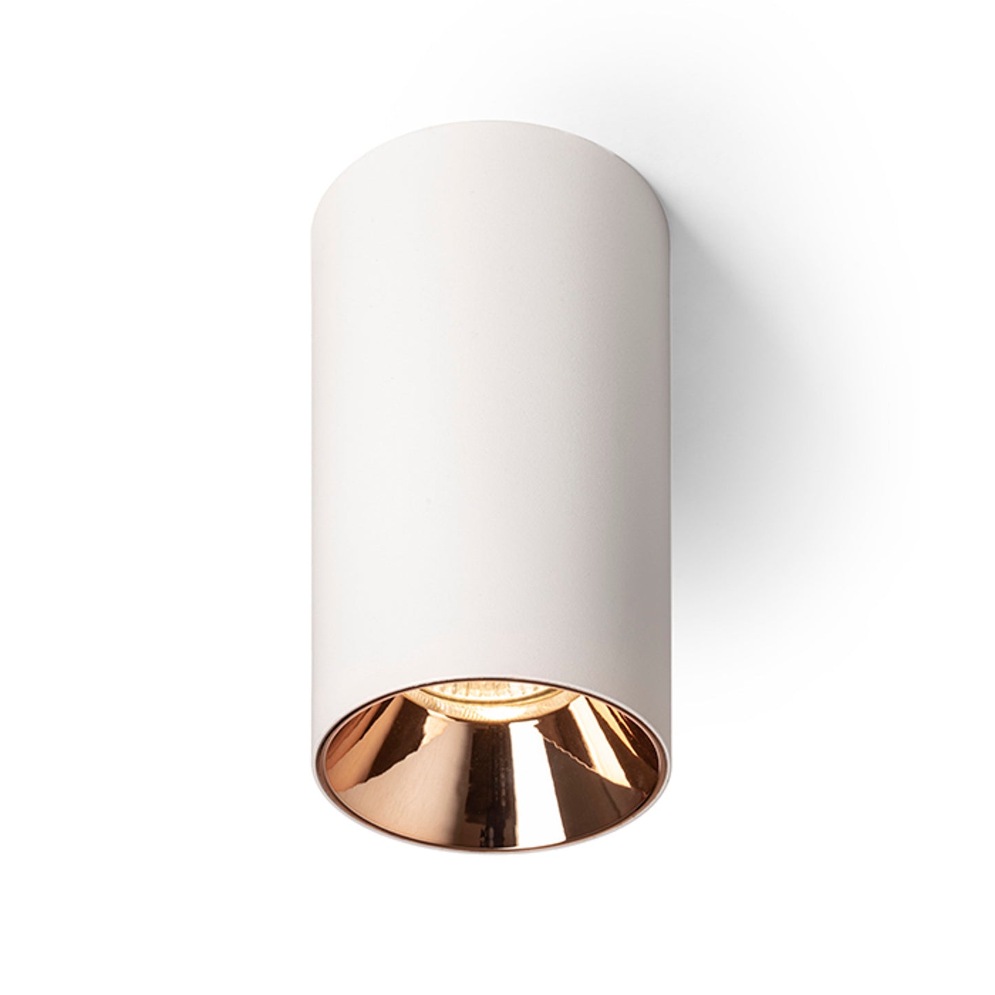RENDL surface mounted lamp CANTO decorative inner shade copper foil R13475 3