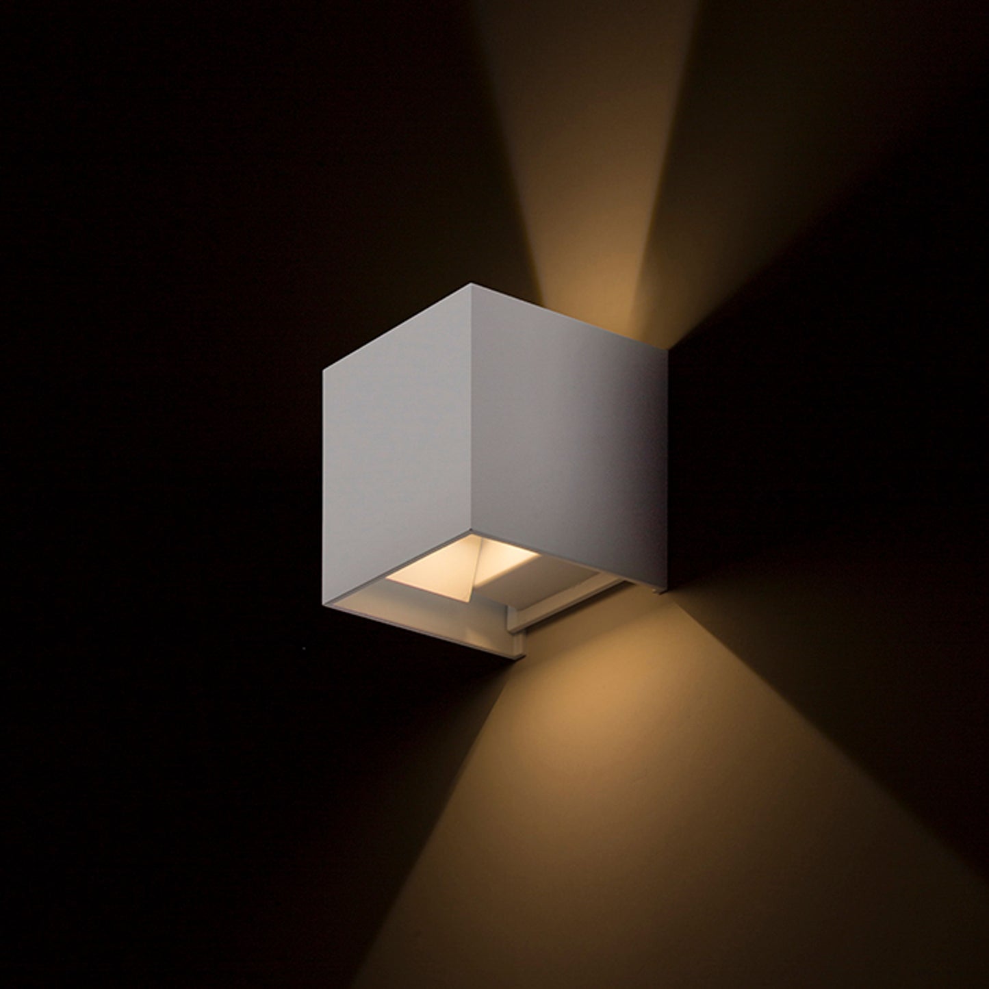 RENDL outdoor lamp TITO SQ DIMM wall white 230V LED 2x3W IP65 3000K R13738 4