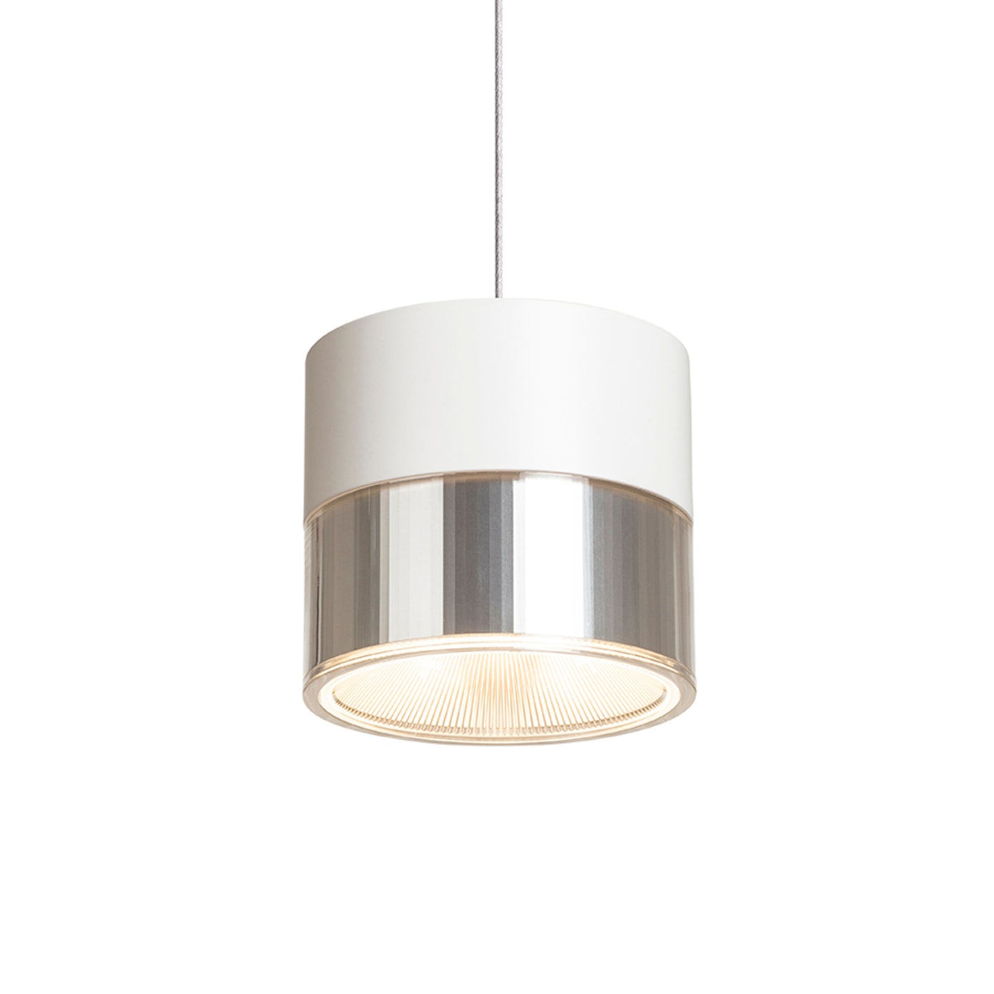 RENDL pendant lamp JUNIPER height adjustable pendant white chrome 230V LED 15W 30° 3000K R14218 6