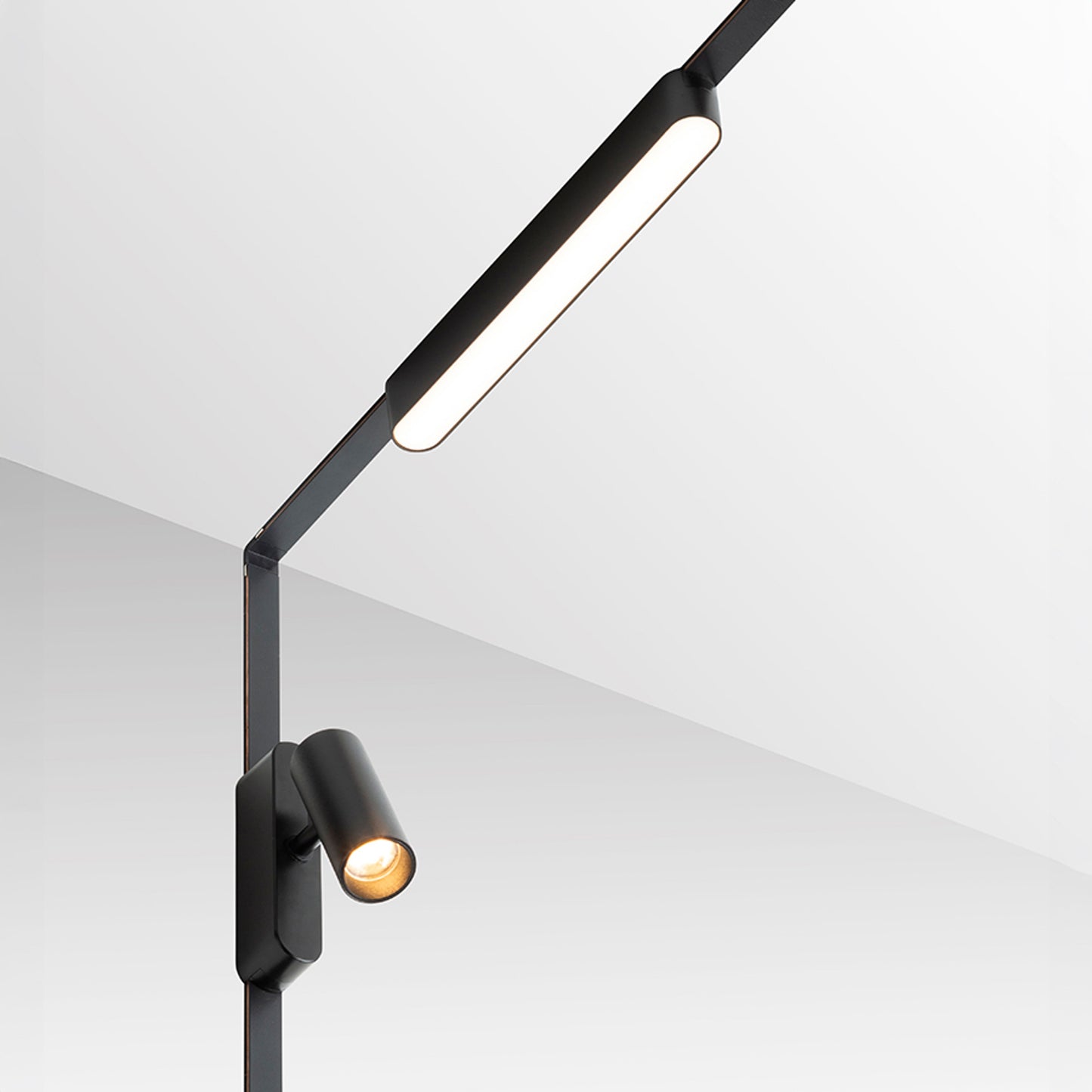 RENDL Ultra-thin track system OXONIA 22 for the VEGA/WAVE system black 24= LED 12W 110° 3000K 4000K 6500K R14320 3