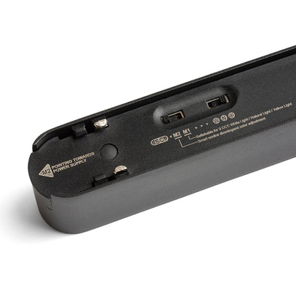 RENDL Ultra-thin track system OXANA 11 for the VEGA/WAVE system black  24= LED 6W 24°  3000K 4000K 6500K R14323 10