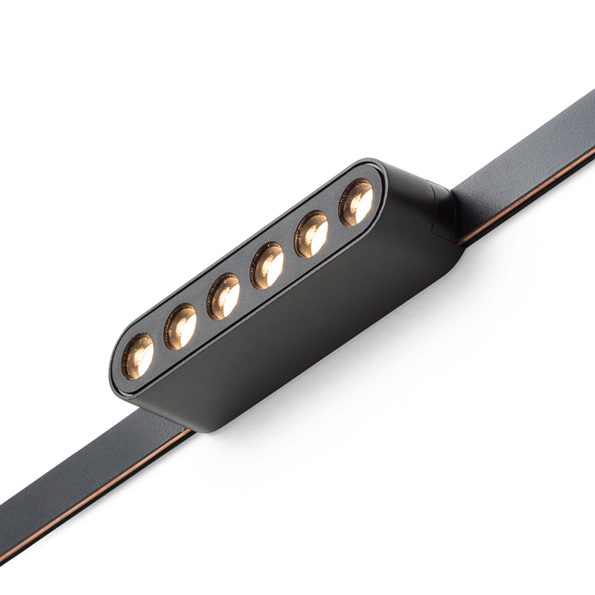 RENDL Ultra-thin track system OXANA 11 for the VEGA/WAVE system black  24= LED 6W 24°  3000K 4000K 6500K R14323 11