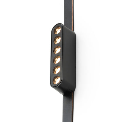 RENDL Ultra-thin track system OXANA 11 for the VEGA/WAVE system black  24= LED 6W 24°  3000K 4000K 6500K R14323 12