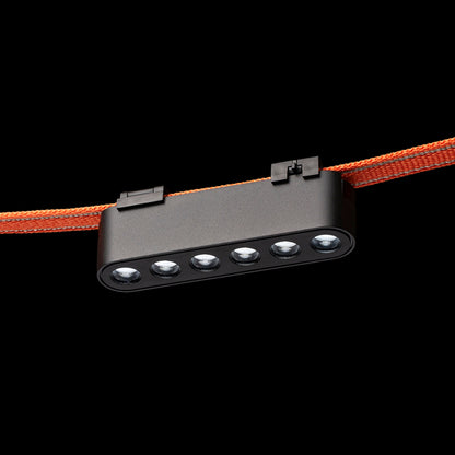 RENDL Ultra-thin track system OXANA 11 for the VEGA/WAVE system black  24= LED 6W 24°  3000K 4000K 6500K R14323 7