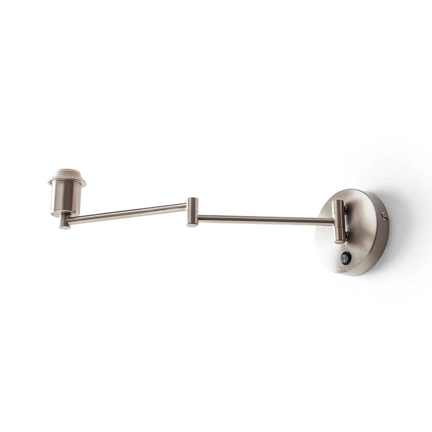 RENDL shades, shade bases, pendent sets AVENIDA wall base matt nickel 230V LED E27 11W R14376 1