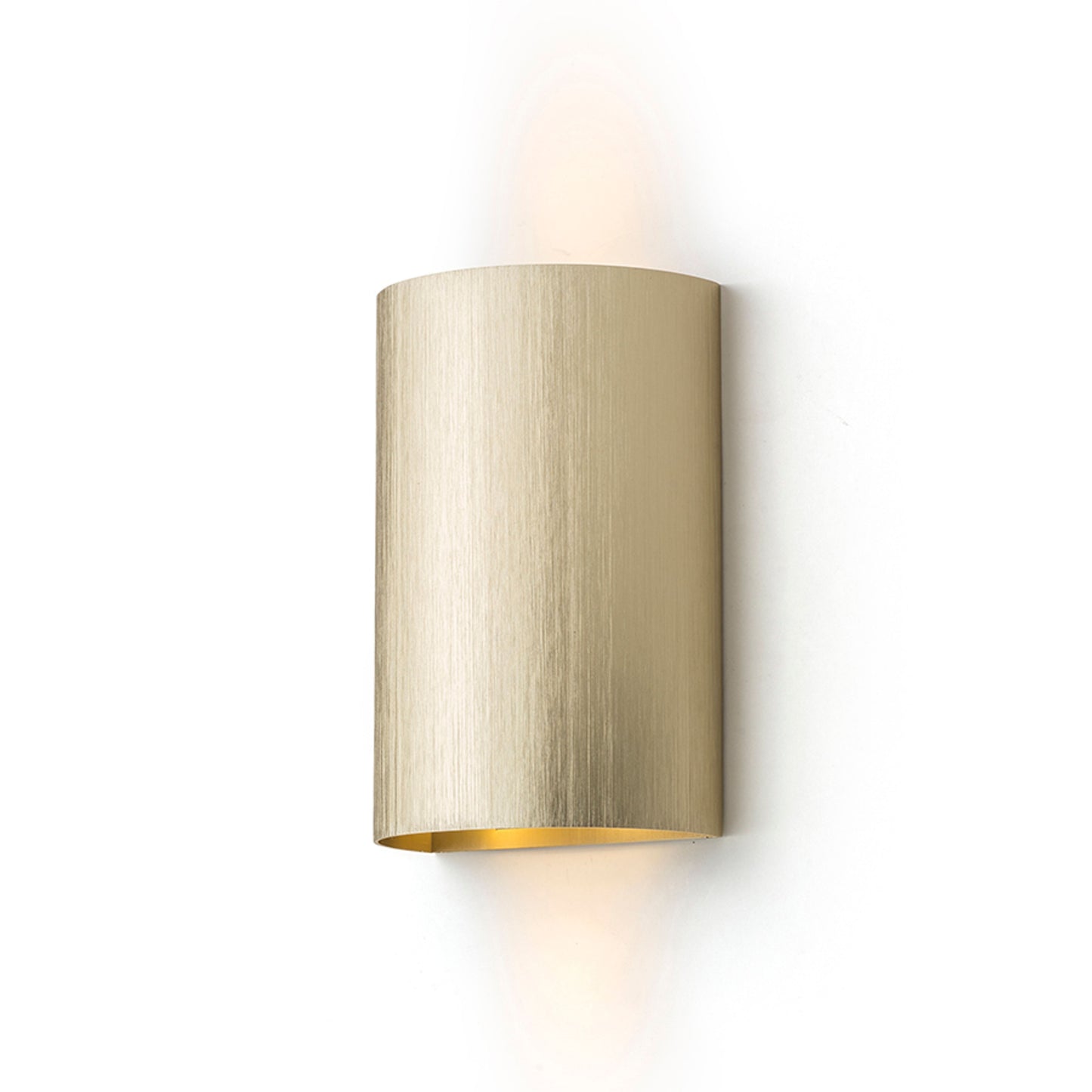 RENDL wall lamp CAPRI R wall brushed brass 230V LED GU10 2x9W R14414 2