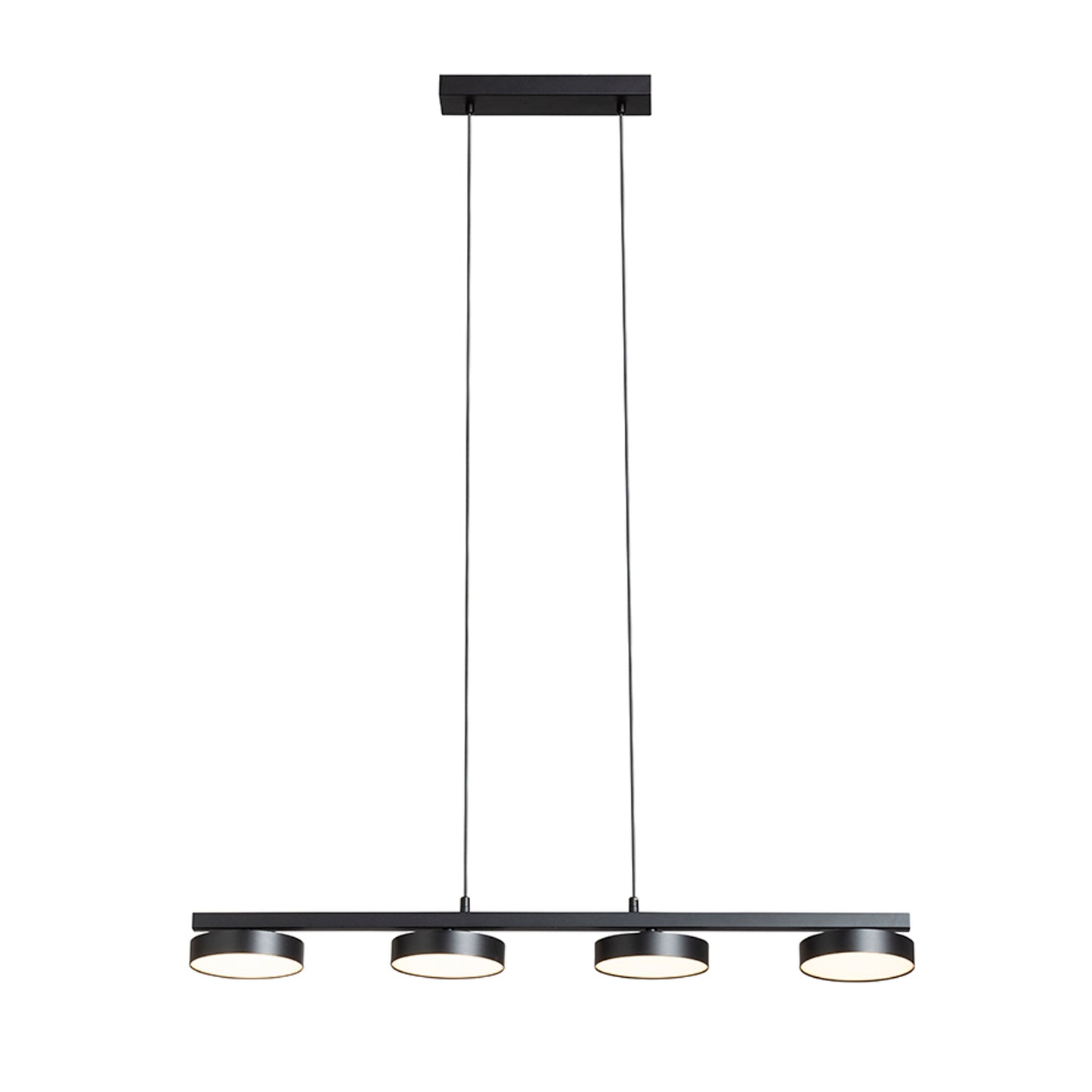 RENDL pendant lamp ARETHA IV pendant black 230V LED 4x12W 3000K R14424 6