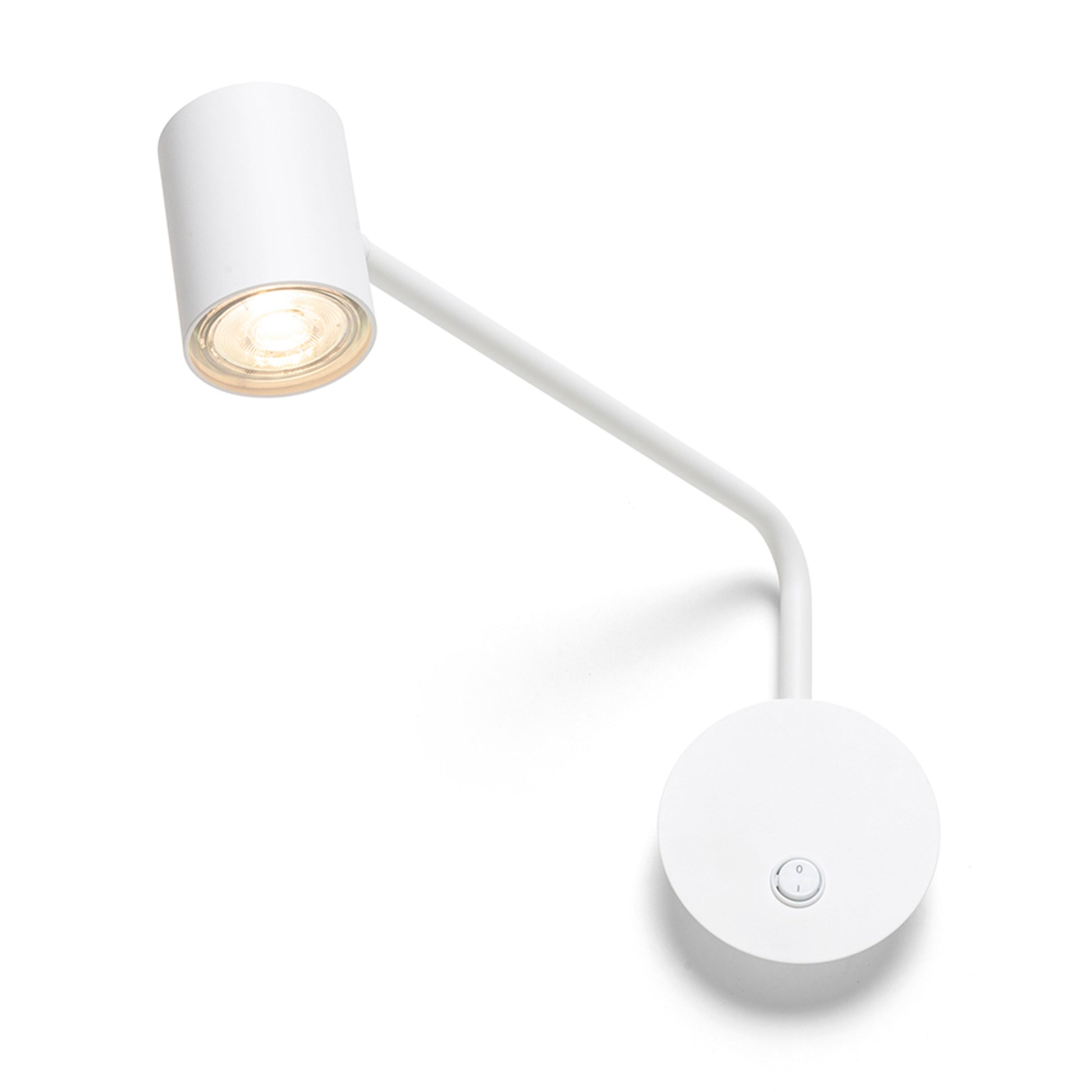 RENDL spotlight FILIP on an arm white 230V LED GU10 5W R14485 2