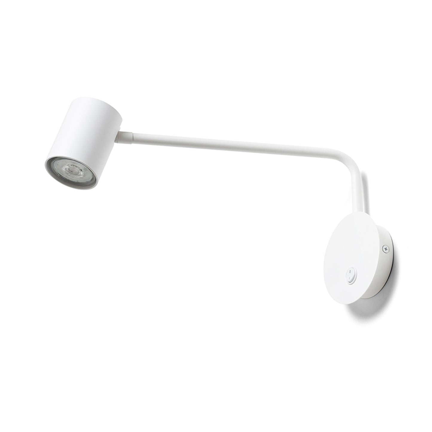 RENDL spotlight FILIP on an arm white 230V LED GU10 5W R14485 7