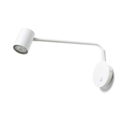 RENDL spotlight FILIP on an arm white 230V LED GU10 5W R14485 7