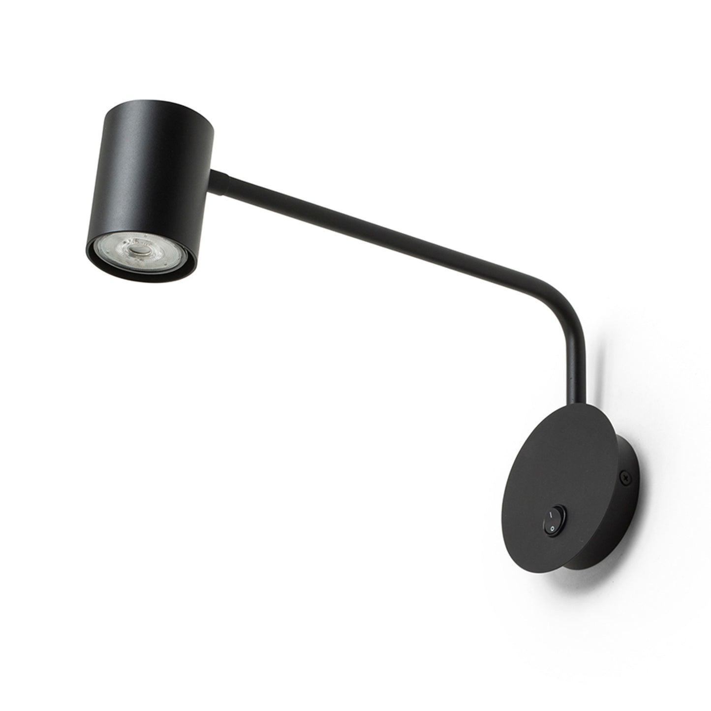RENDL spotlight FILIP on an arm black 230V LED GU10 5W R14486 5