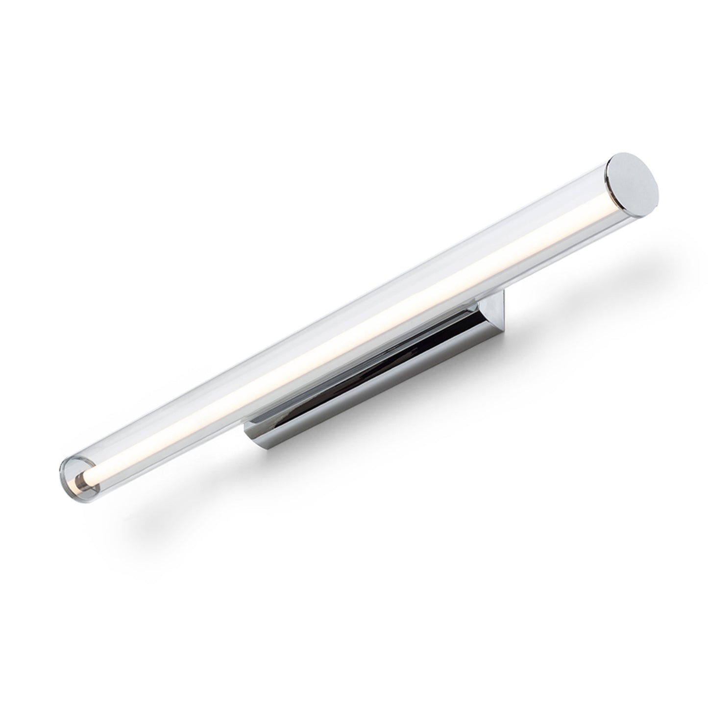 RENDL wall lamp RIVIER LED 89 wall chrome/clear acrylic 230V LED 18W 3000K R14490 1