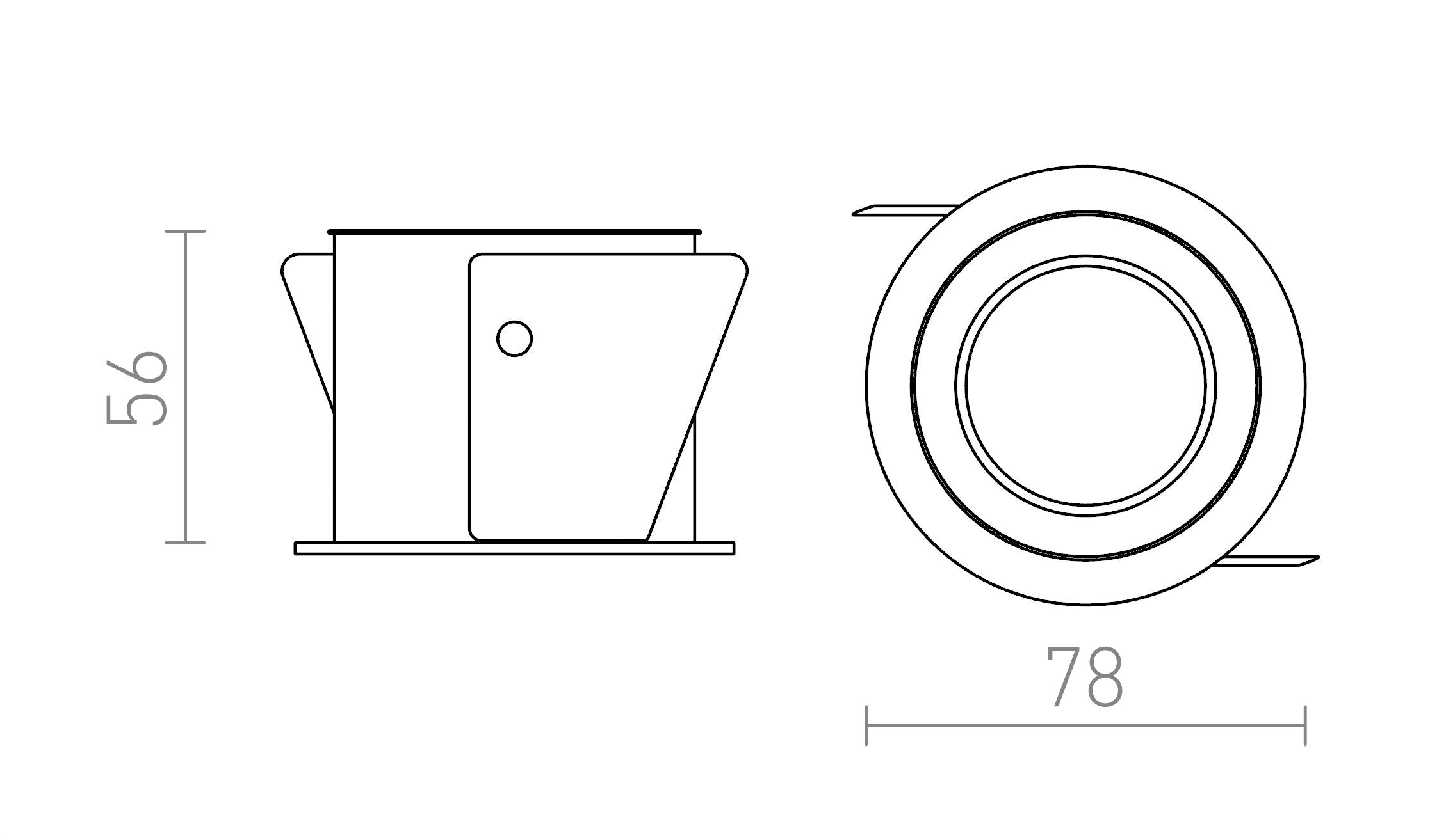 EXIS FIXĂ - Product sketch