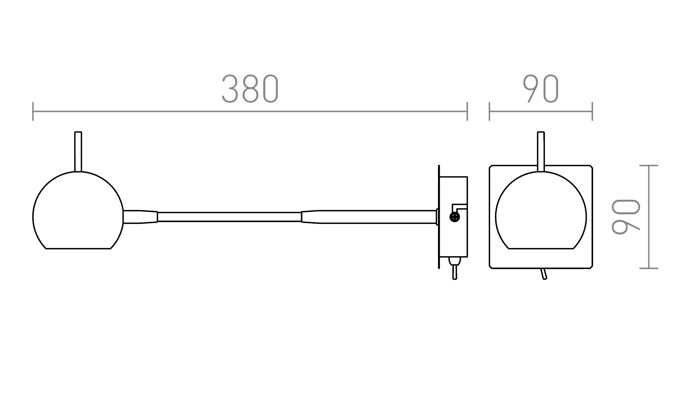GLOSSY CU GÂT DE GÂSCĂ - Product sketch
