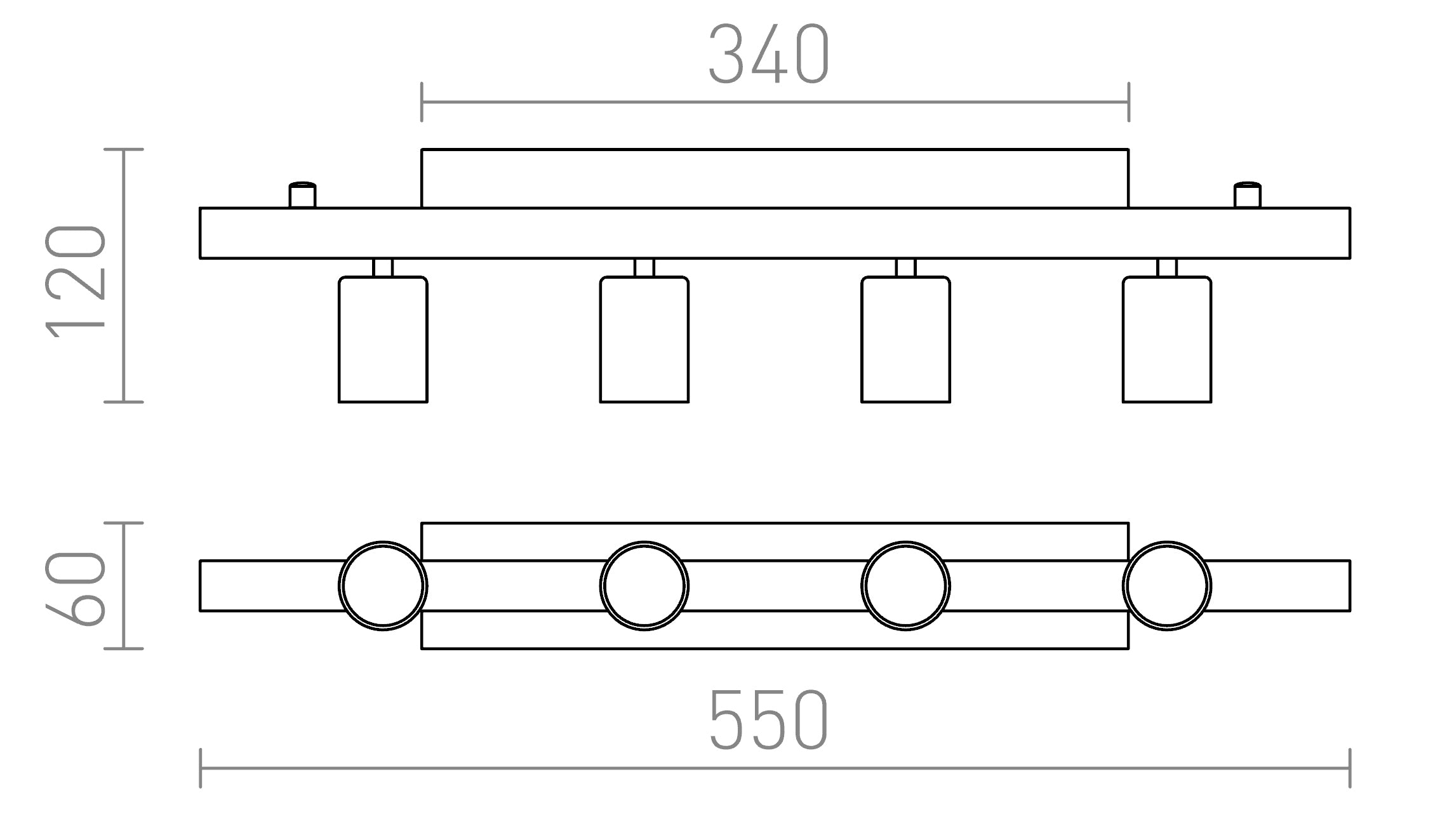 RALLONG IV DE TAVAN - Product sketch