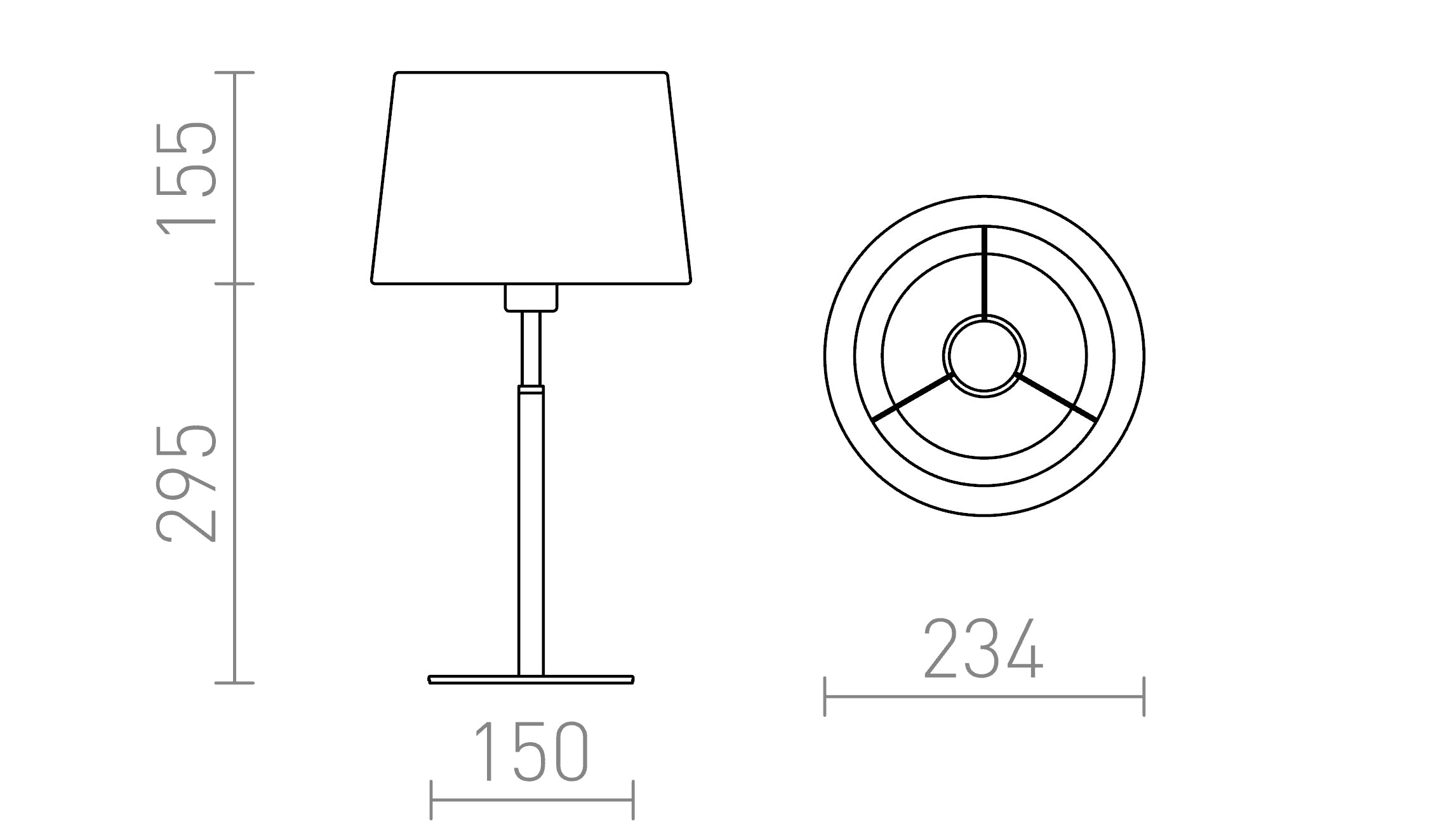 BRODWAY DE MASĂ - Product sketch
