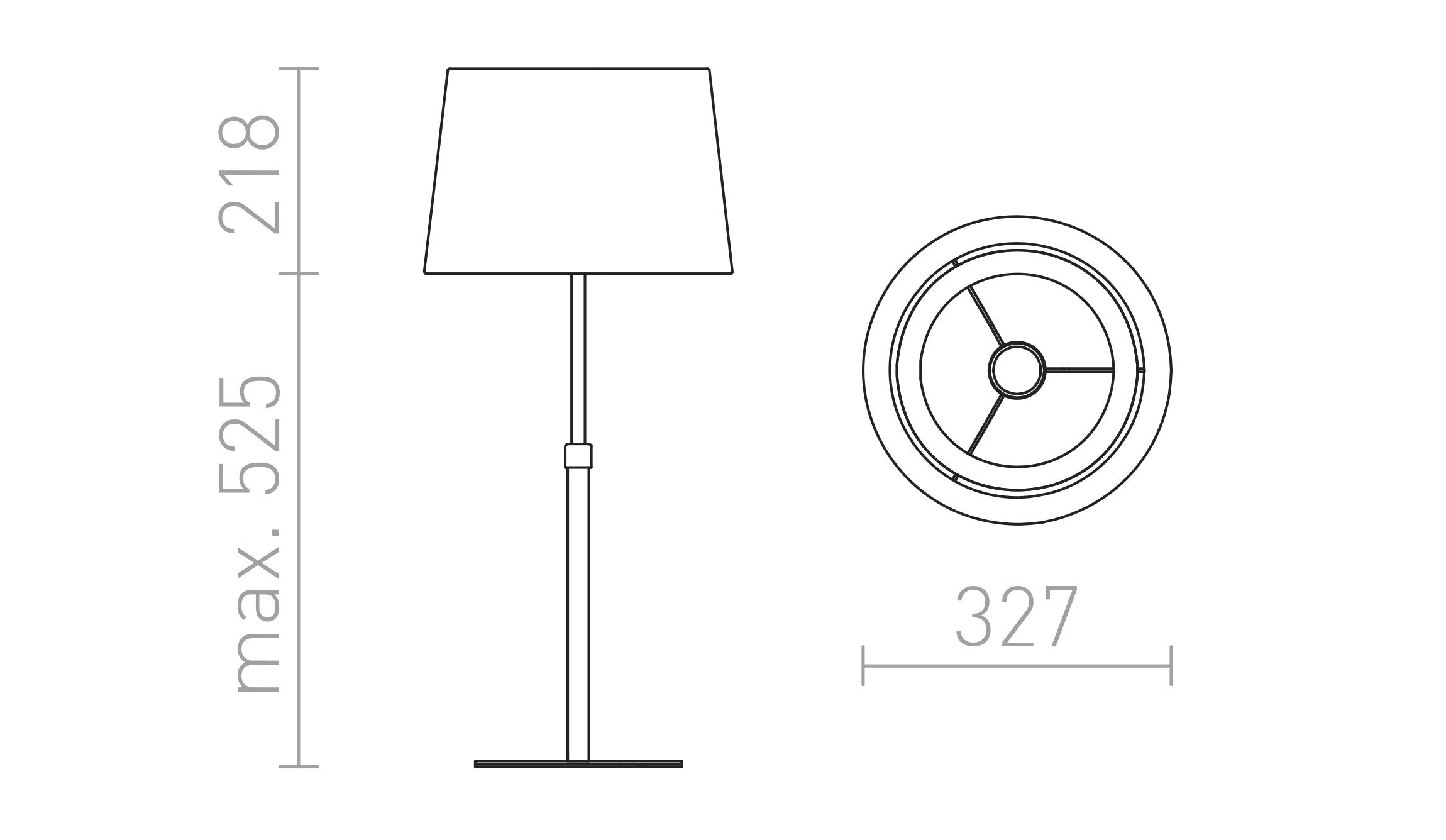 ESPLANADE DE MASĂ - Product sketch