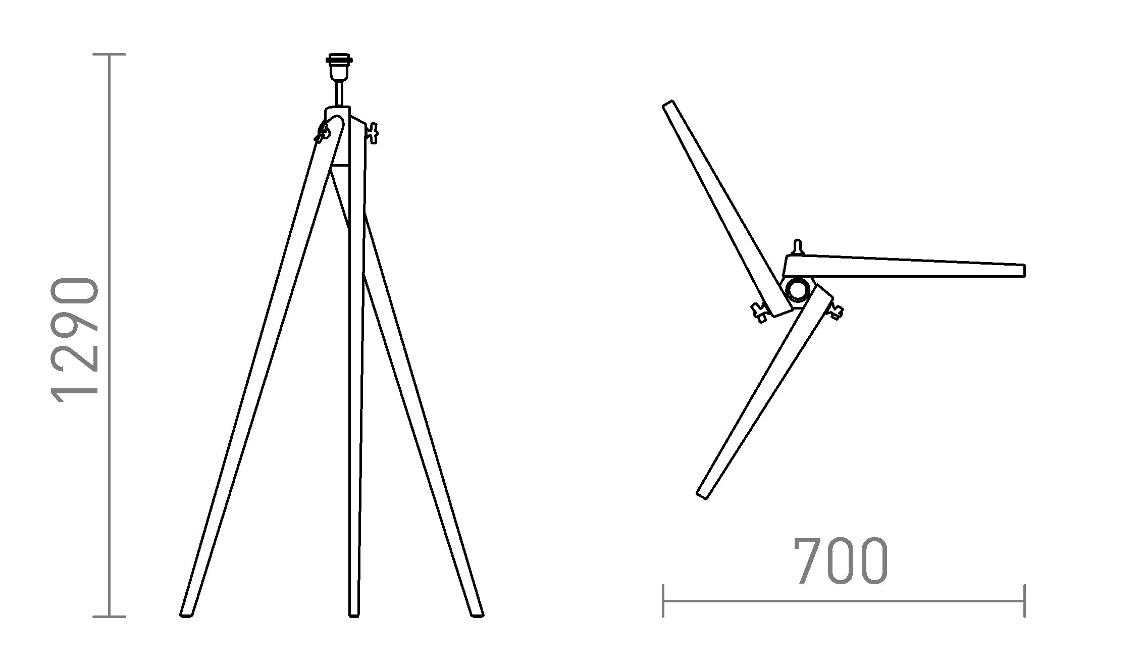 AMBITUS BAZĂ DE PODEA - Product sketch