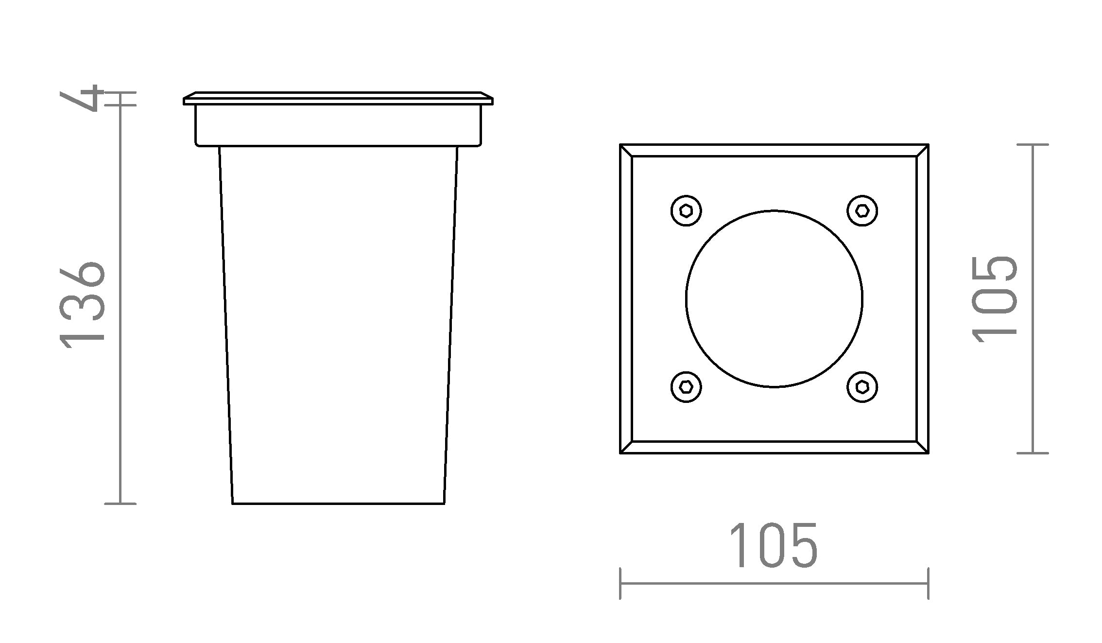 ORBU SQ 10 - Product sketch