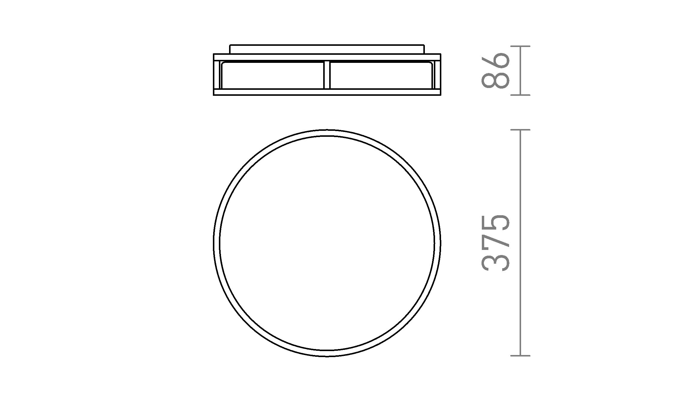 LED MARE 35 - Product sketch