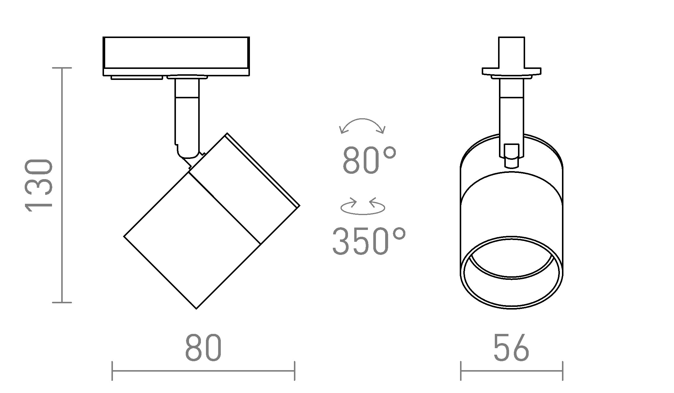 LALA PENTRU ȘINĂ CU 1-CIRCUIT - Product sketch